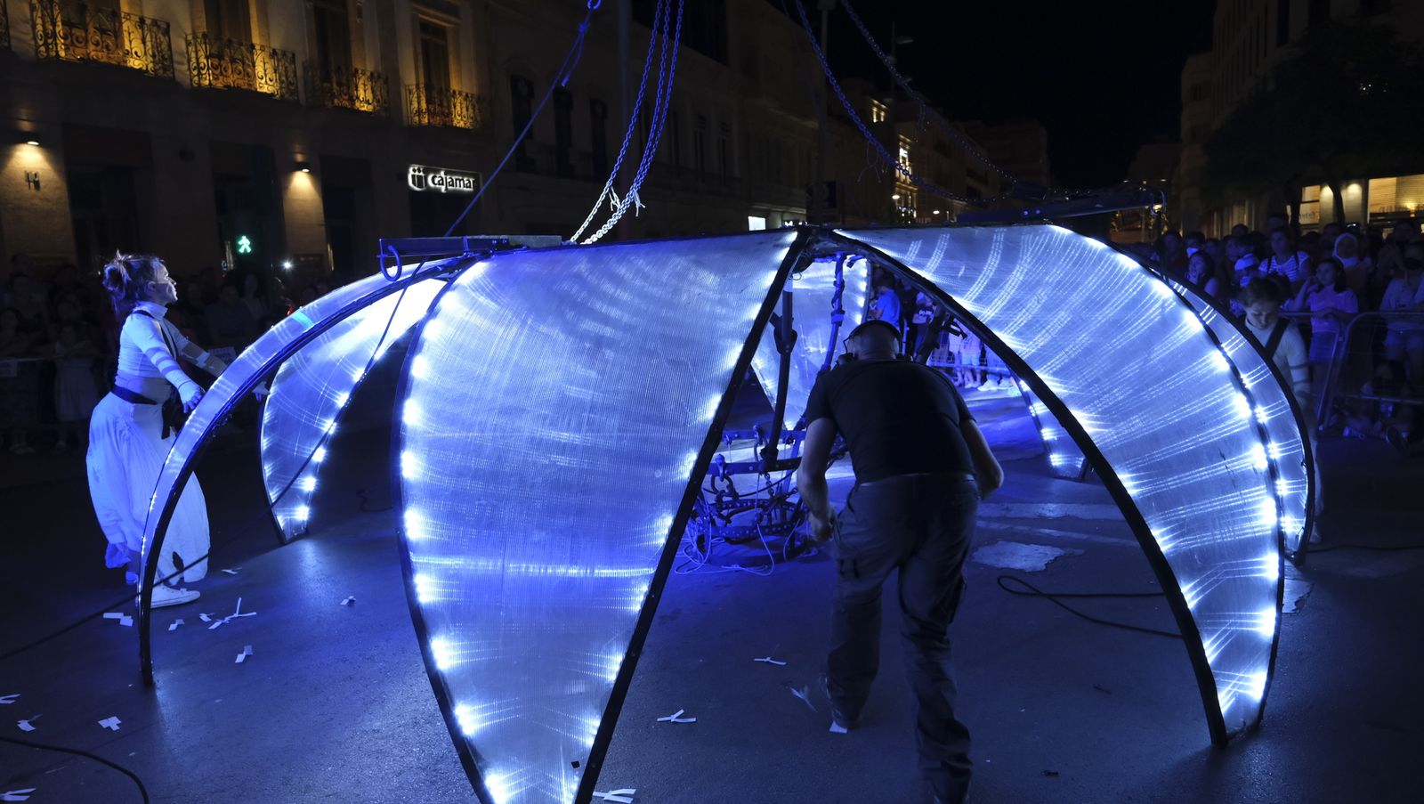 Imágenes de la Noche en Blanco de Almería