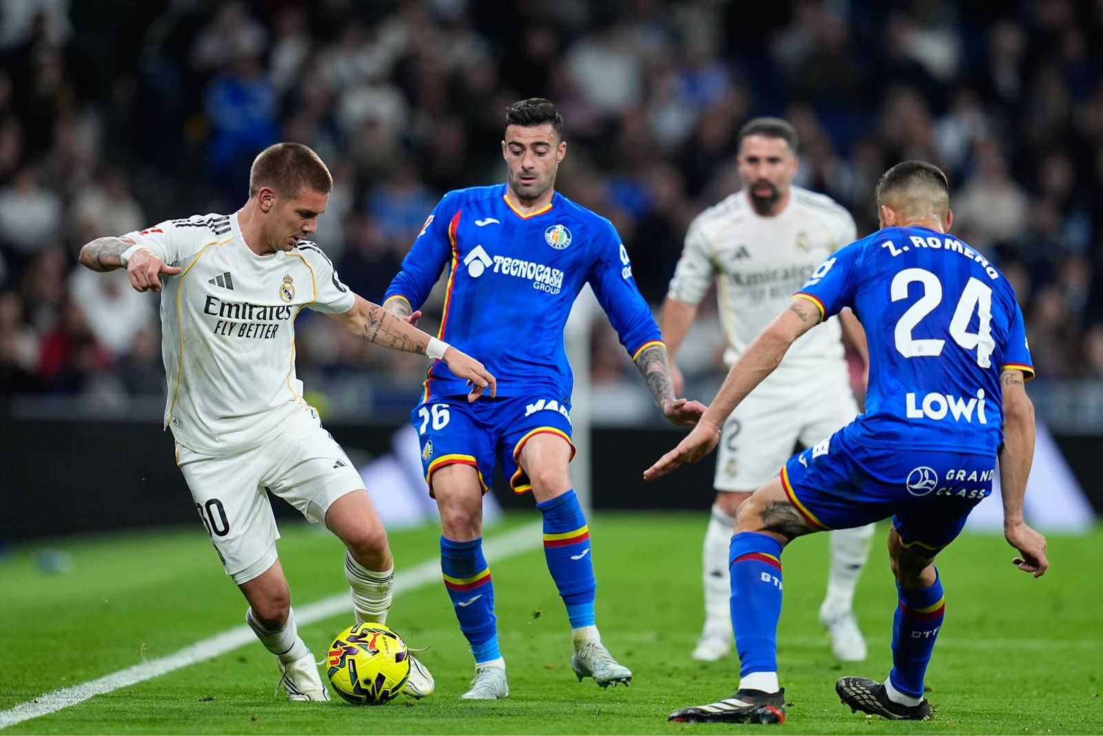 Las fotos de la derrota del Real Madrid contra el Getafe