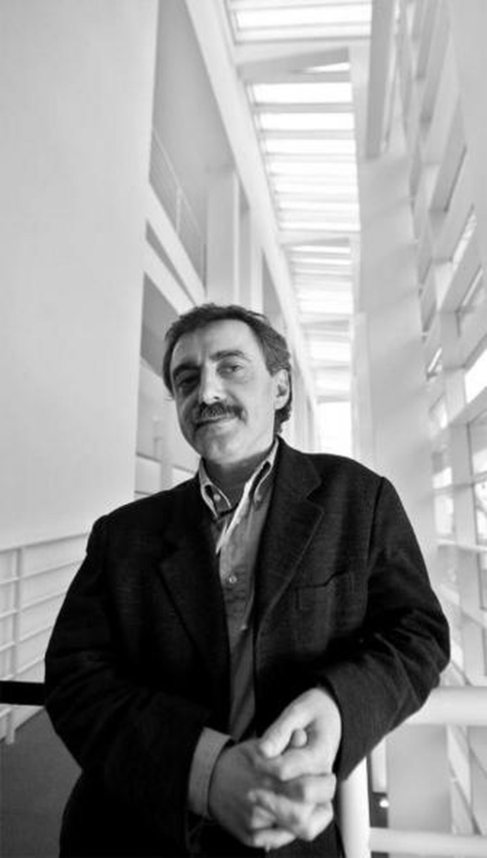 Manuel Borja-Villel, durante la entrevista.