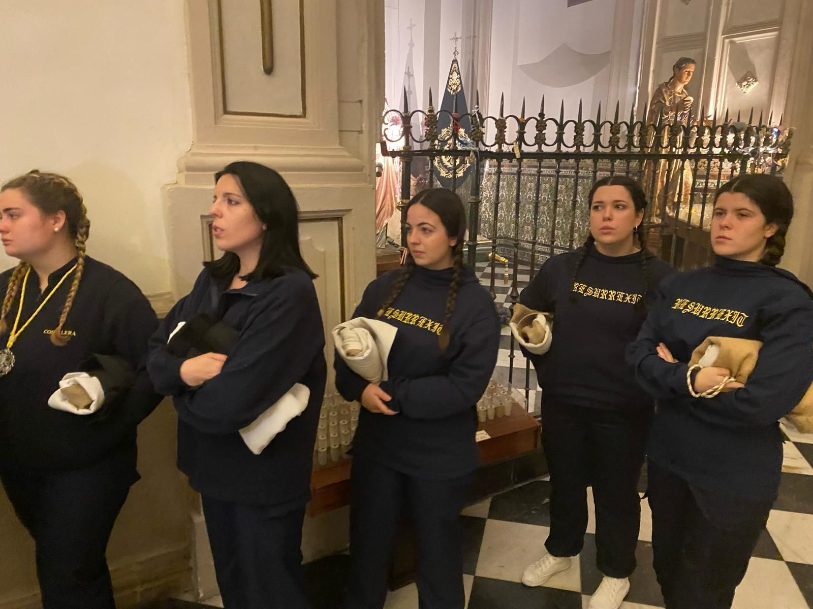 En imágenes: El Resucitado se suma a la última suspensión de esta Semana Santa