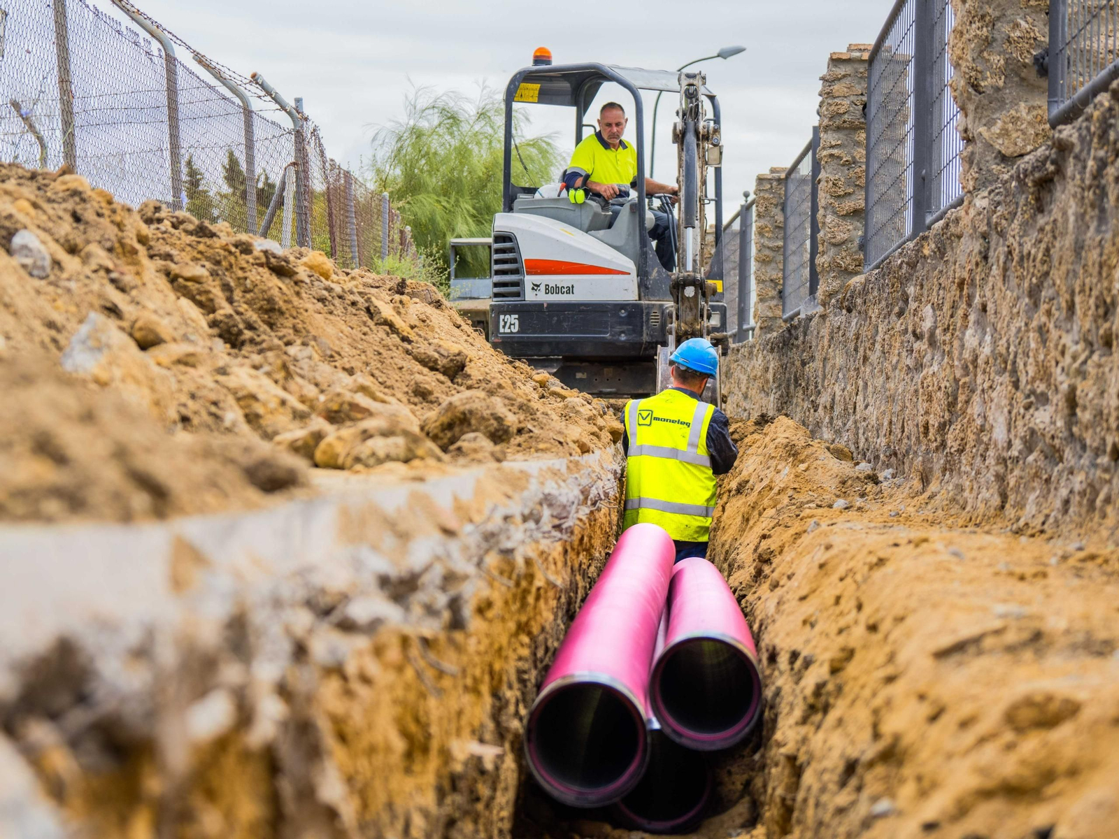 Foto de Mayo de 2024. Soterramiento finalizado en verano de 2024