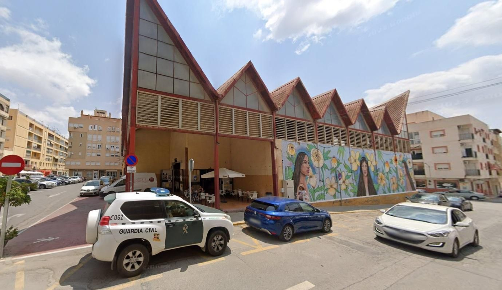 Exterior del Mercado de Abastos de Albox.