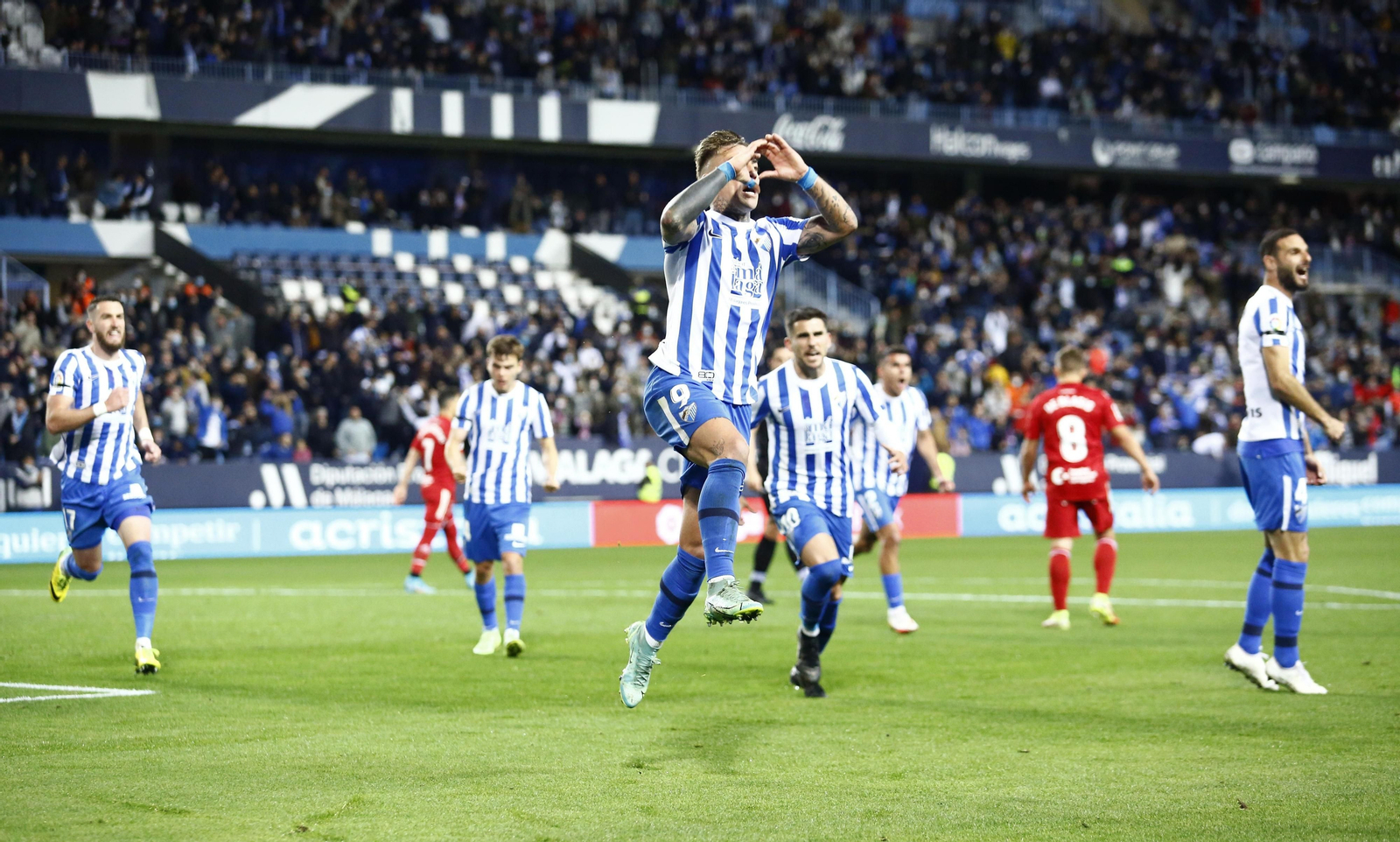 Las fotos del Málaga CF - Cartagena