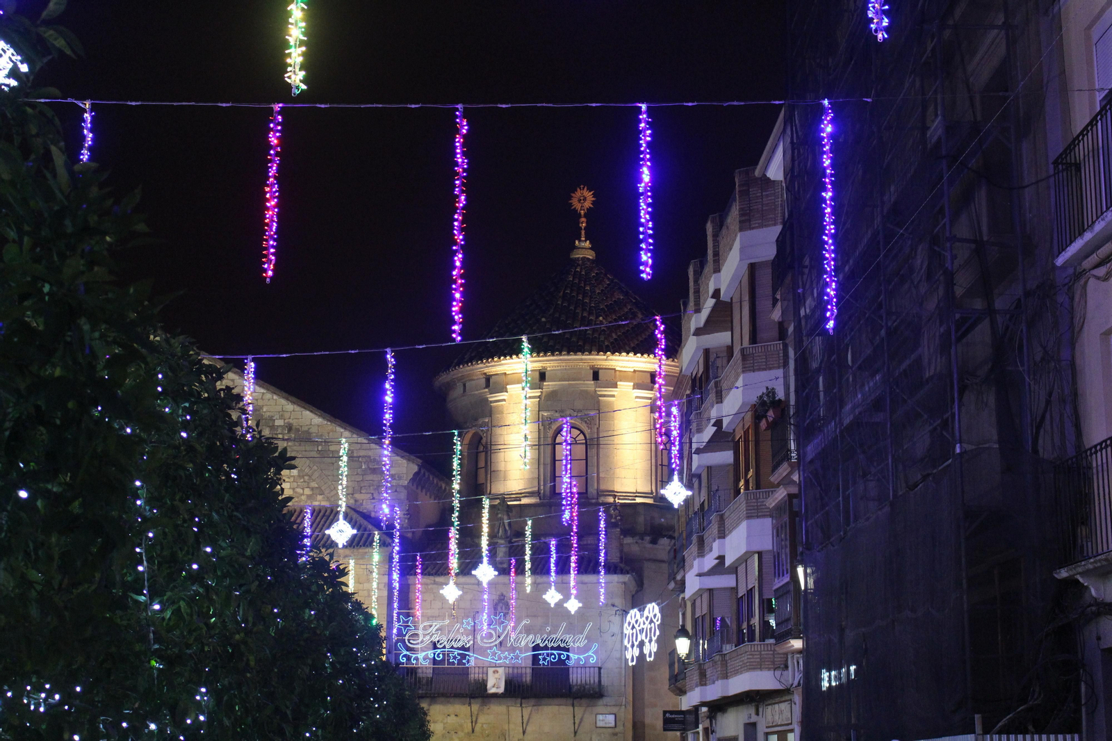 El alumbrado de Navidad de Lucena, en fotografías