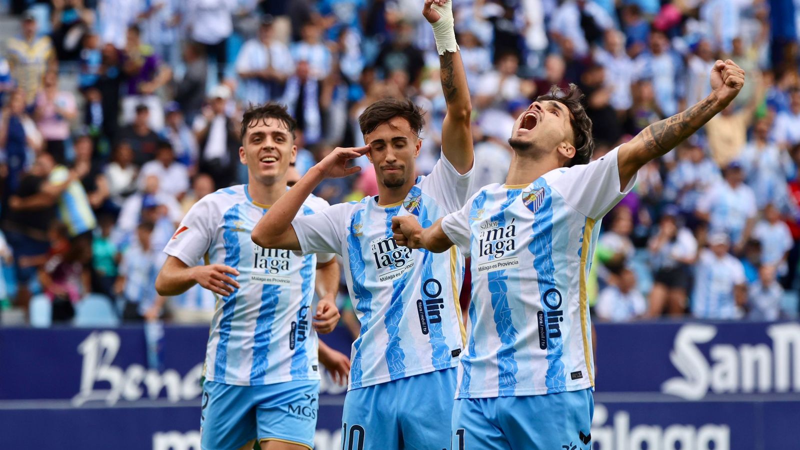 El Málaga CF - Eibar, en fotos
