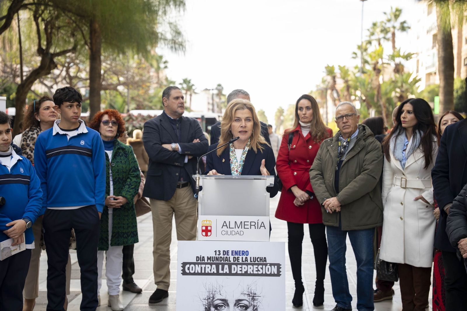 Las imágenes del acto por el Día Mundial Contra la Depresión