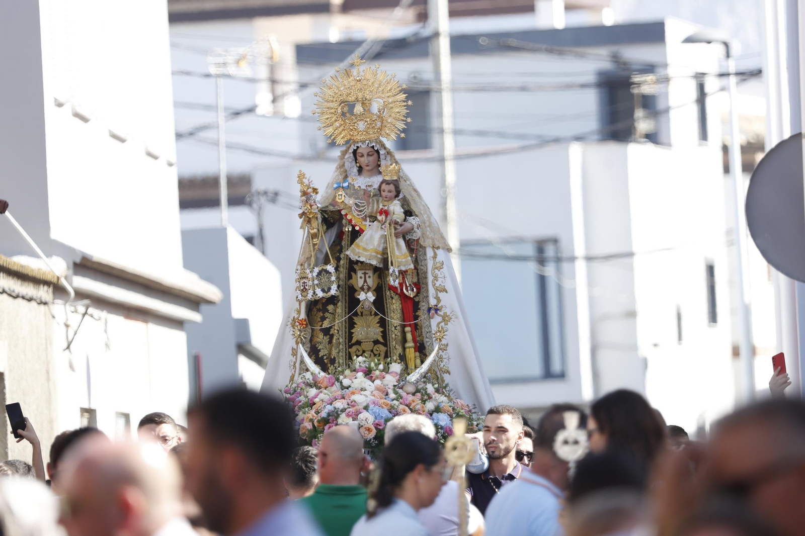Fotos de la procesión de la Virgen del Carmen en La Línea