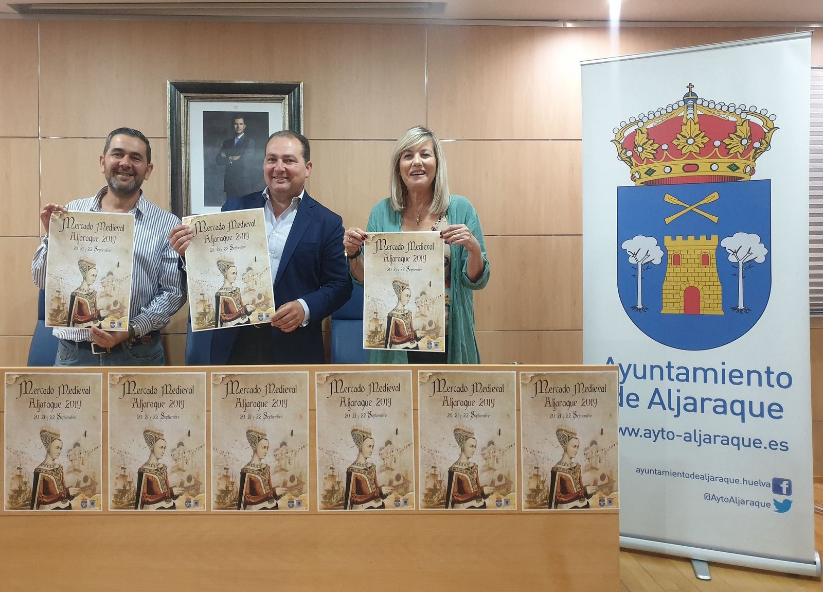 Presentación del Mercado Medieval de Aljaraque