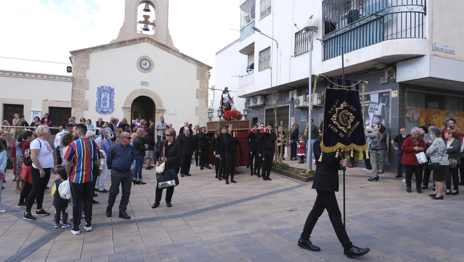 Imágenes de la bendición de la Borriquita de El Alquián, por el Obispo de Almería