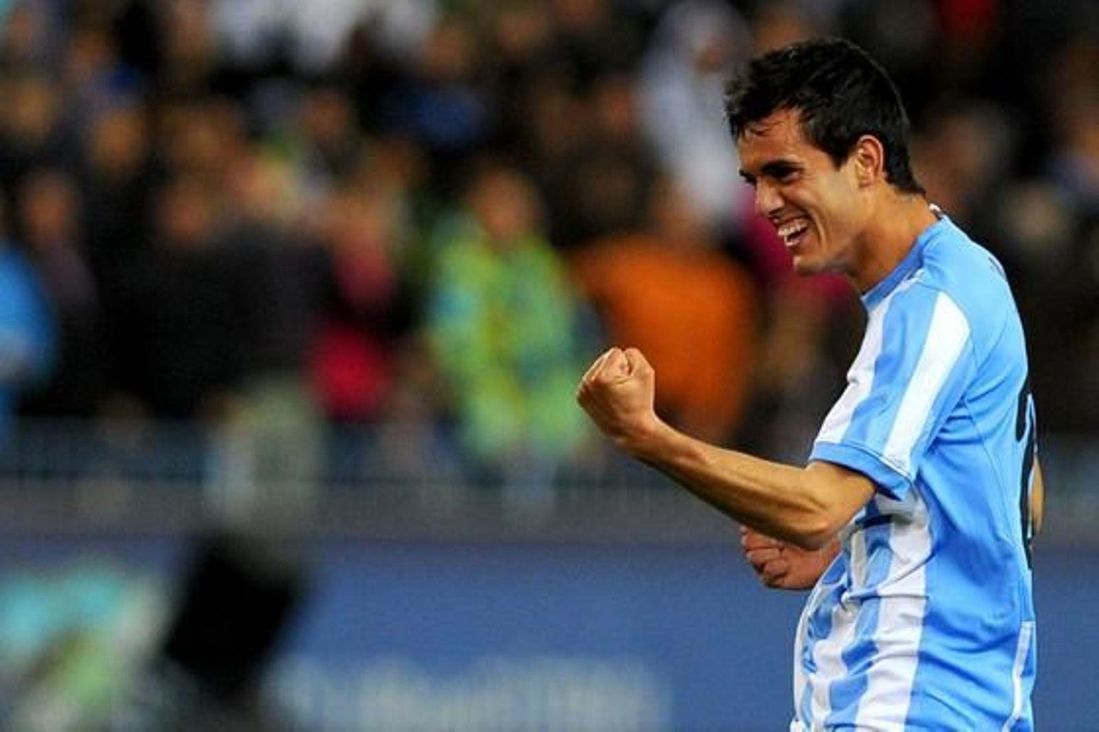 El gol de Juanmi puso las tablas a un partido donde el Málaga lo hizo y deshizo todo. 

Foto: AFP