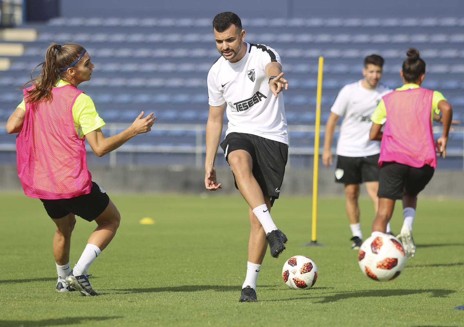 Las fotos del primer entrenamiento de pretemporada del Málaga Femenino