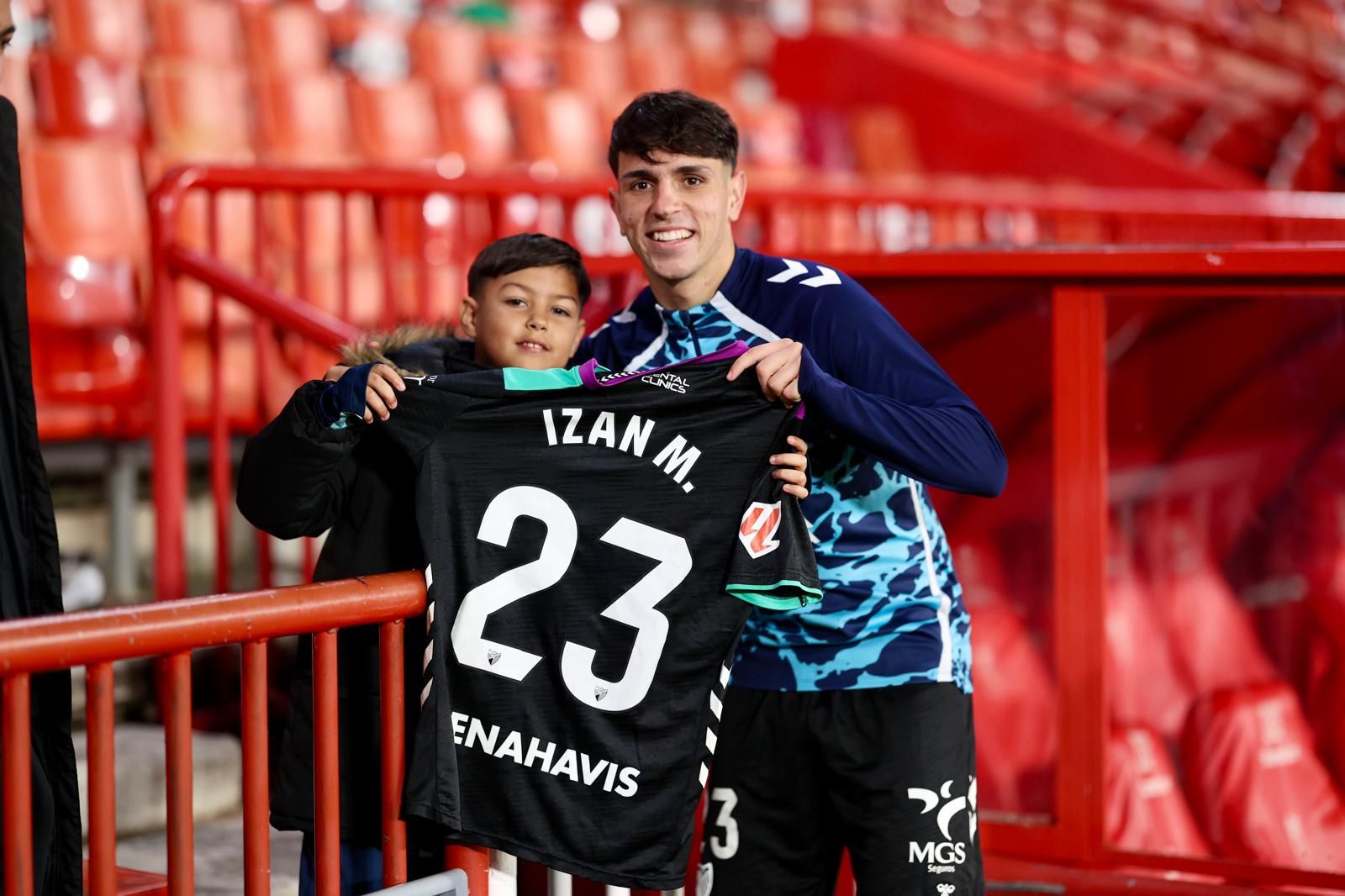 El Granada-Málaga CF, en fotos