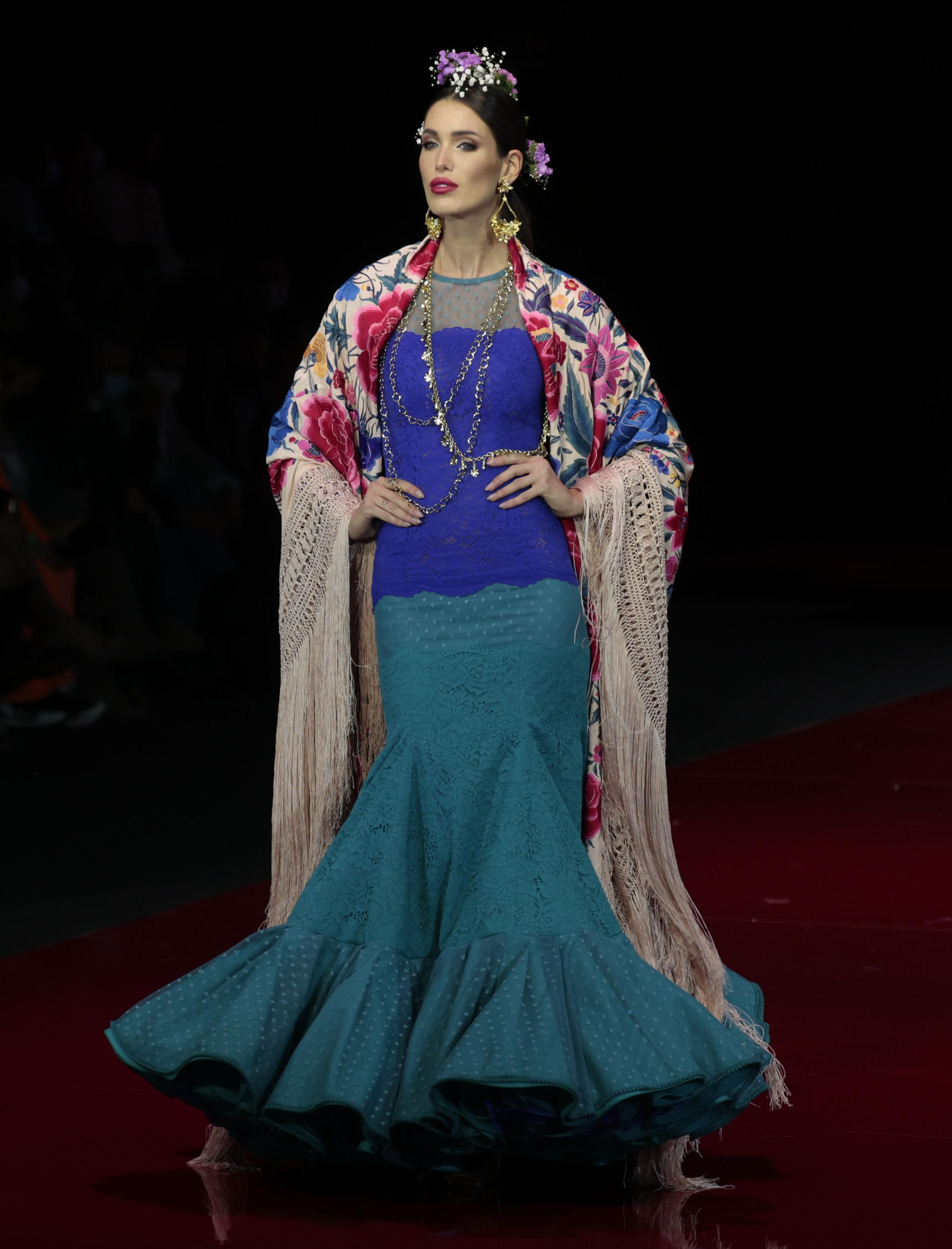Uno de los diseños de Sara de Benítez vistos en SIMOF 2022.