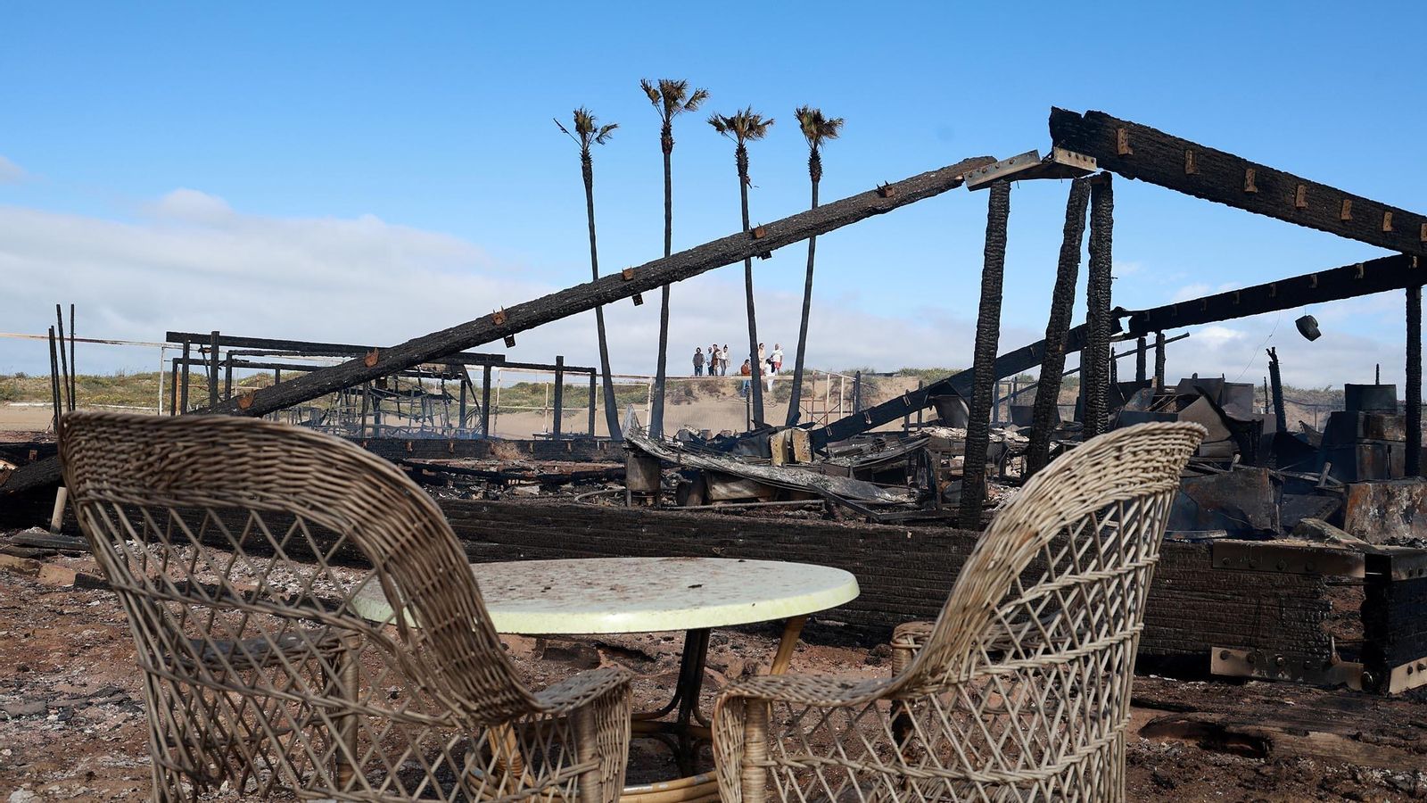 Dos de las sillas que componían el mobiliario de El Tabla.