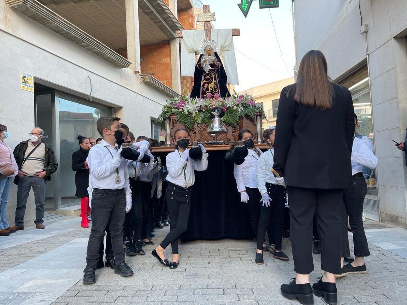 La procesión del Martes Santo en Vera, en imágenes