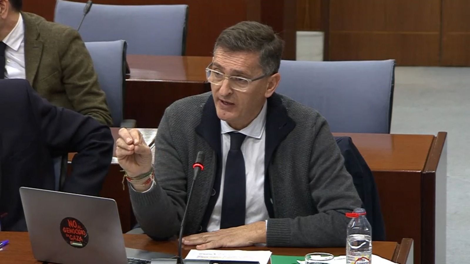 José Luis Sánchez Teruel en la Comisión de Educación