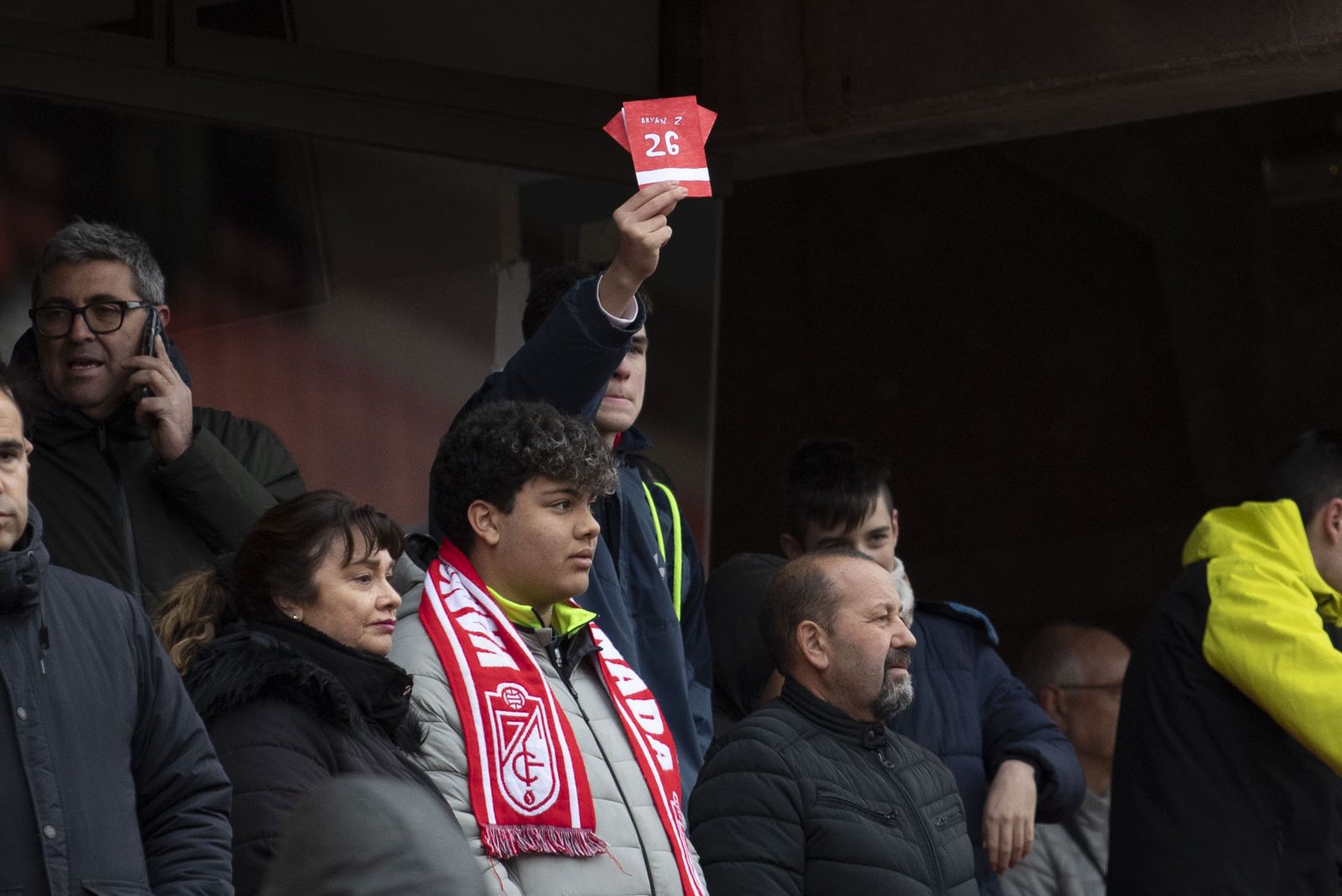 Las mejores imágenes del entrenamiento con público del Granada CF