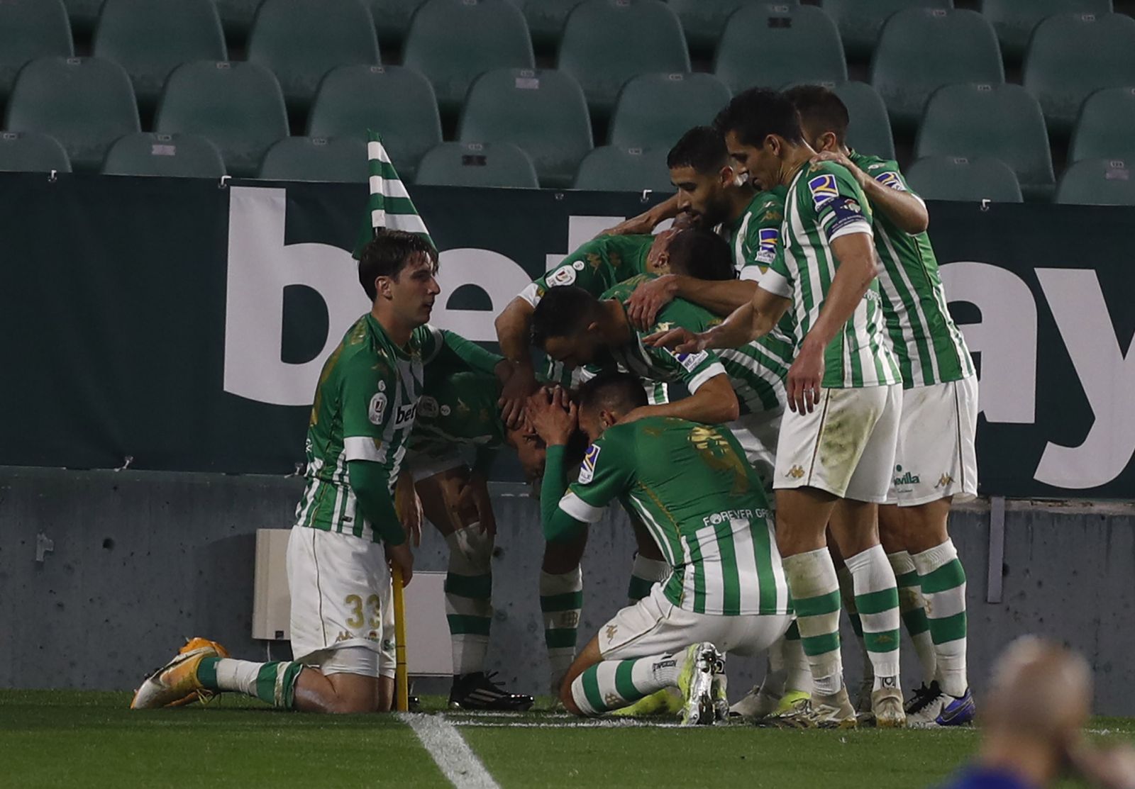 El Betis-Bilbao de Copa del Rey, en imágenes