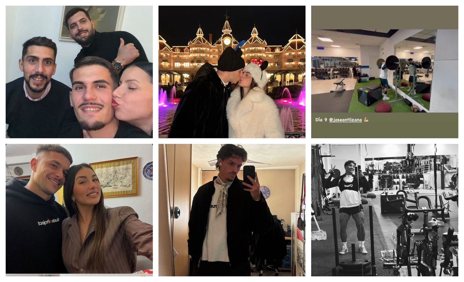 Navidades de los jugadores del MCF