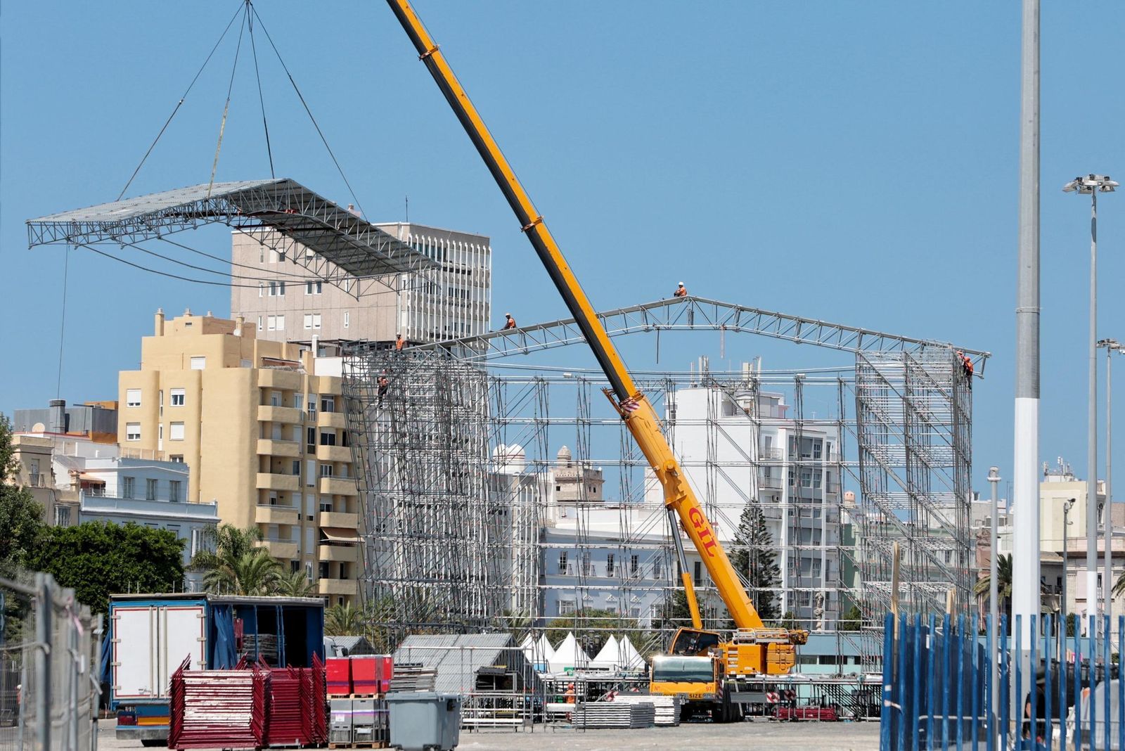 Avanzan los preparativos para el concierto de Ricky Martin