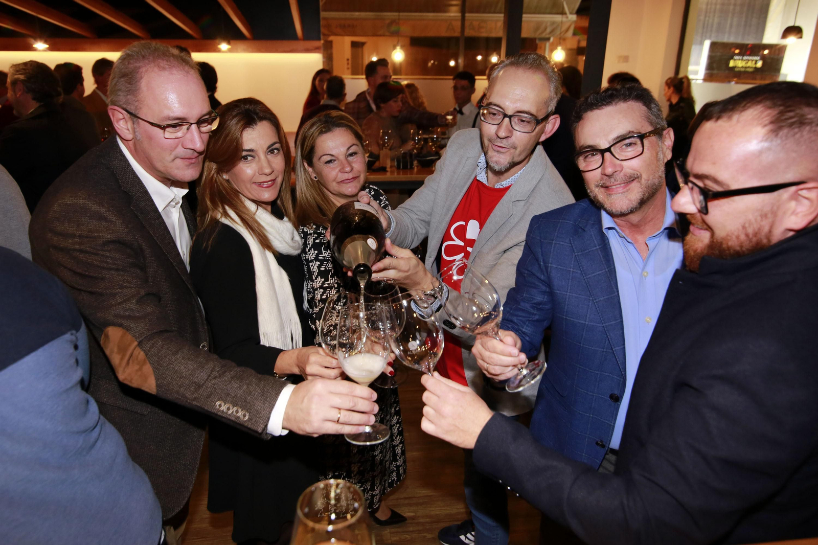 Celebración de la primera estrella Michelín 'Mantúa'