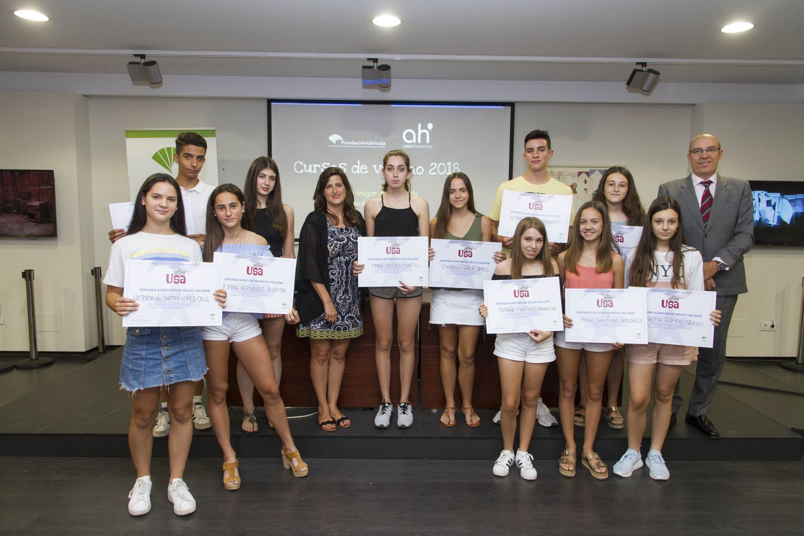 Becas Unicaja para estudiar en Estados Unidos