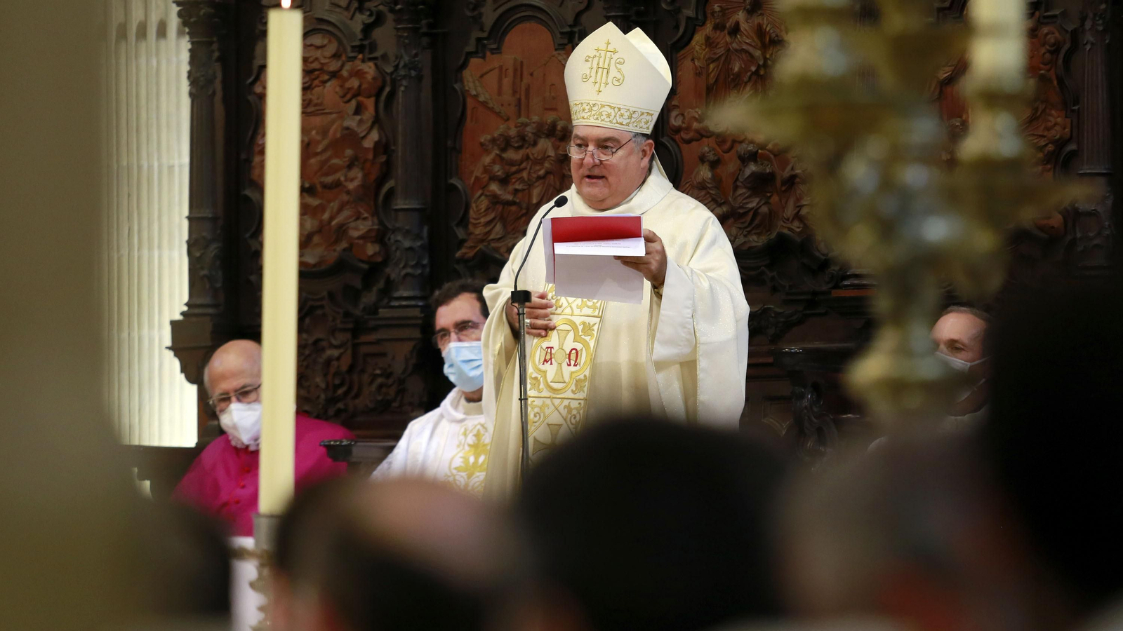 Última misa de D. José Mazuelos en Jerez como Obispo de Asidonia Jerez
