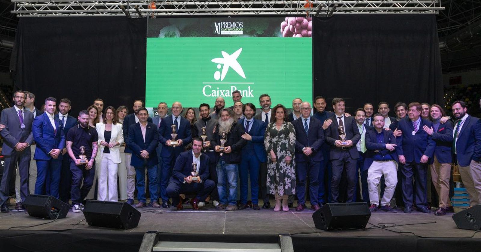 Imagen de archivo de la entrega de los Premios Gastronómicos Amigos del Santo Reino de 2025.