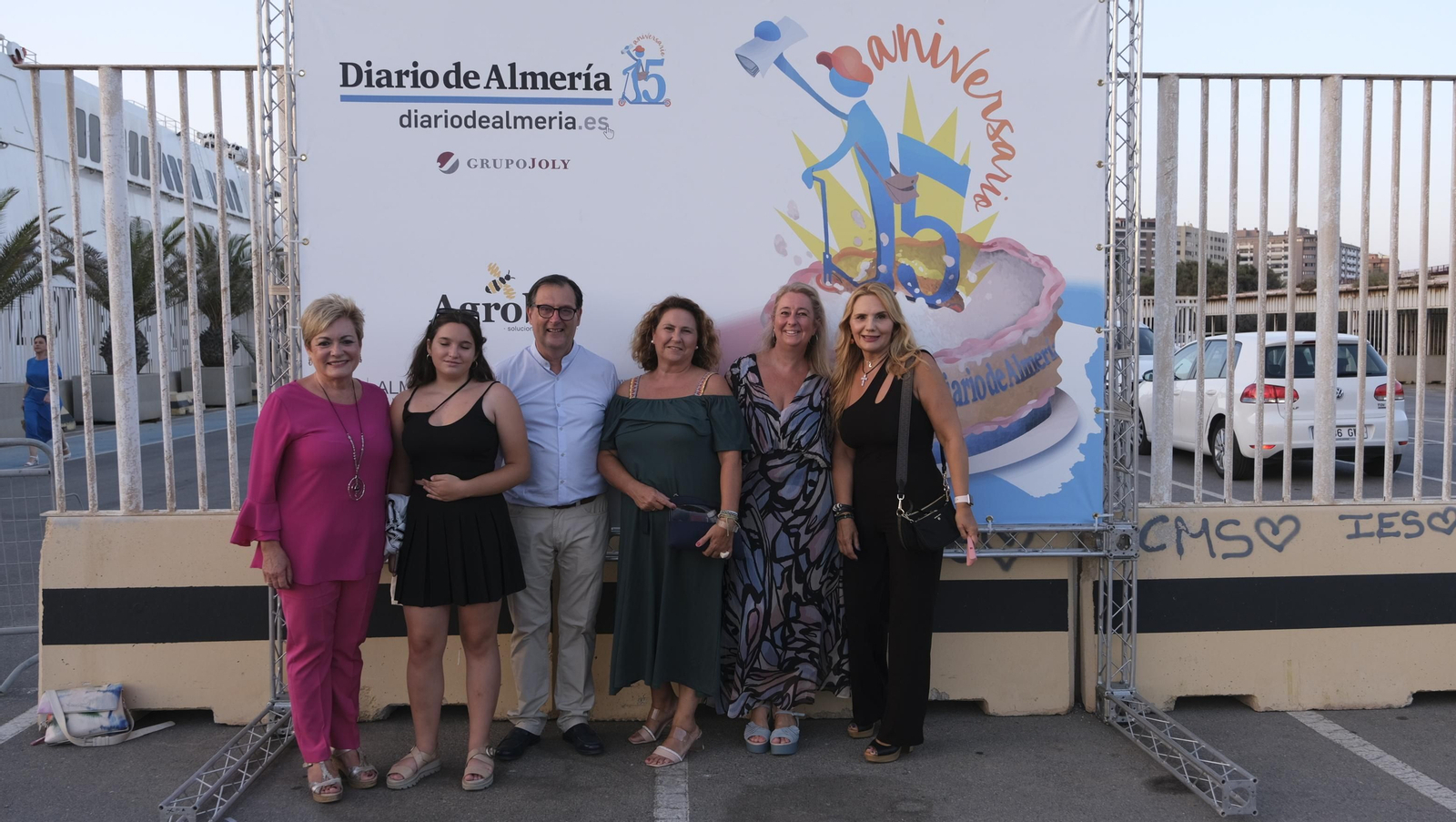 Imágenes de los asistentes a la Gala 15 Aniversario Diario de Almería