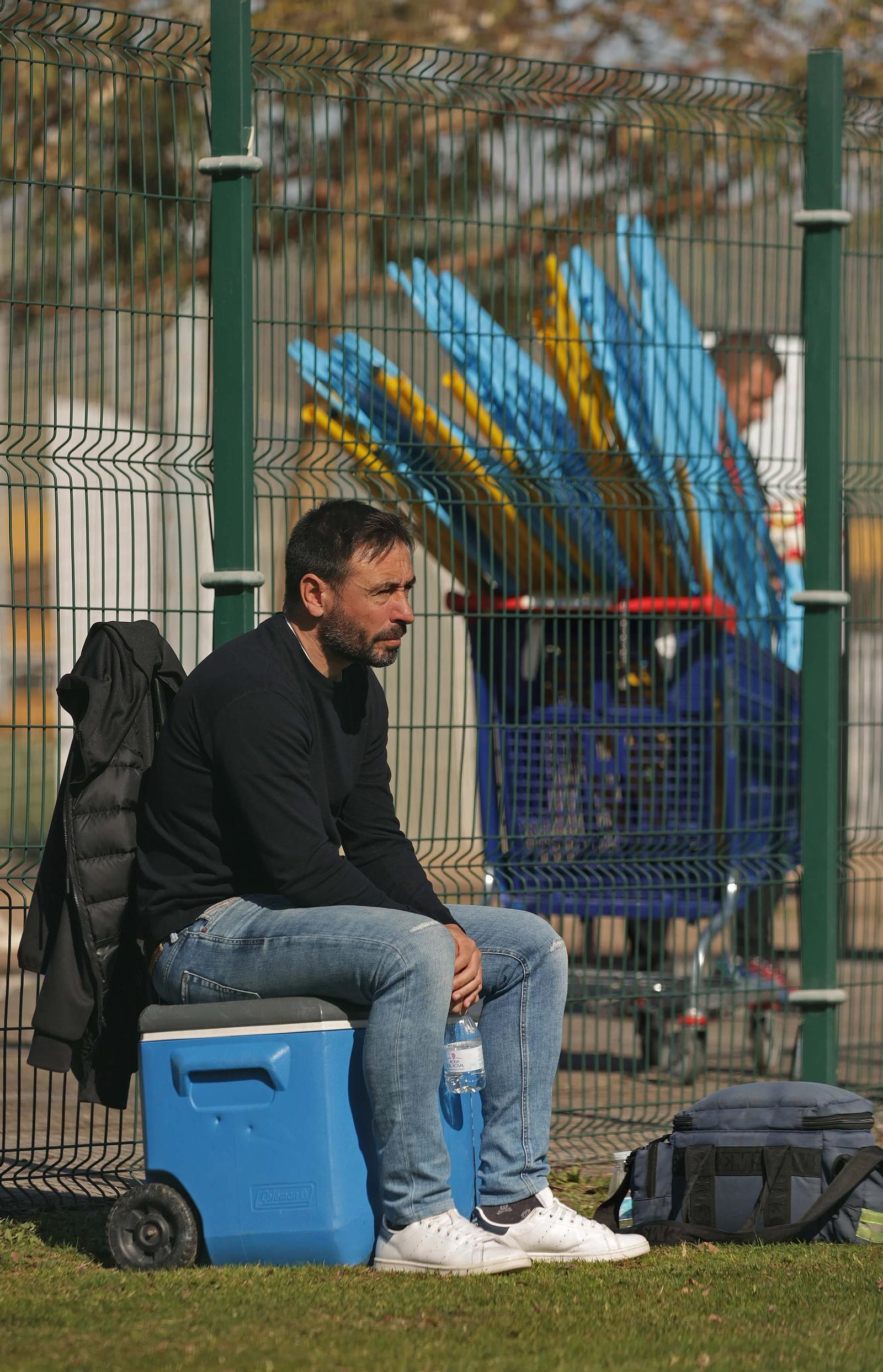 Fotos del entrenamiento del Algeciras preparatorio al partido del domingo en Marbella
