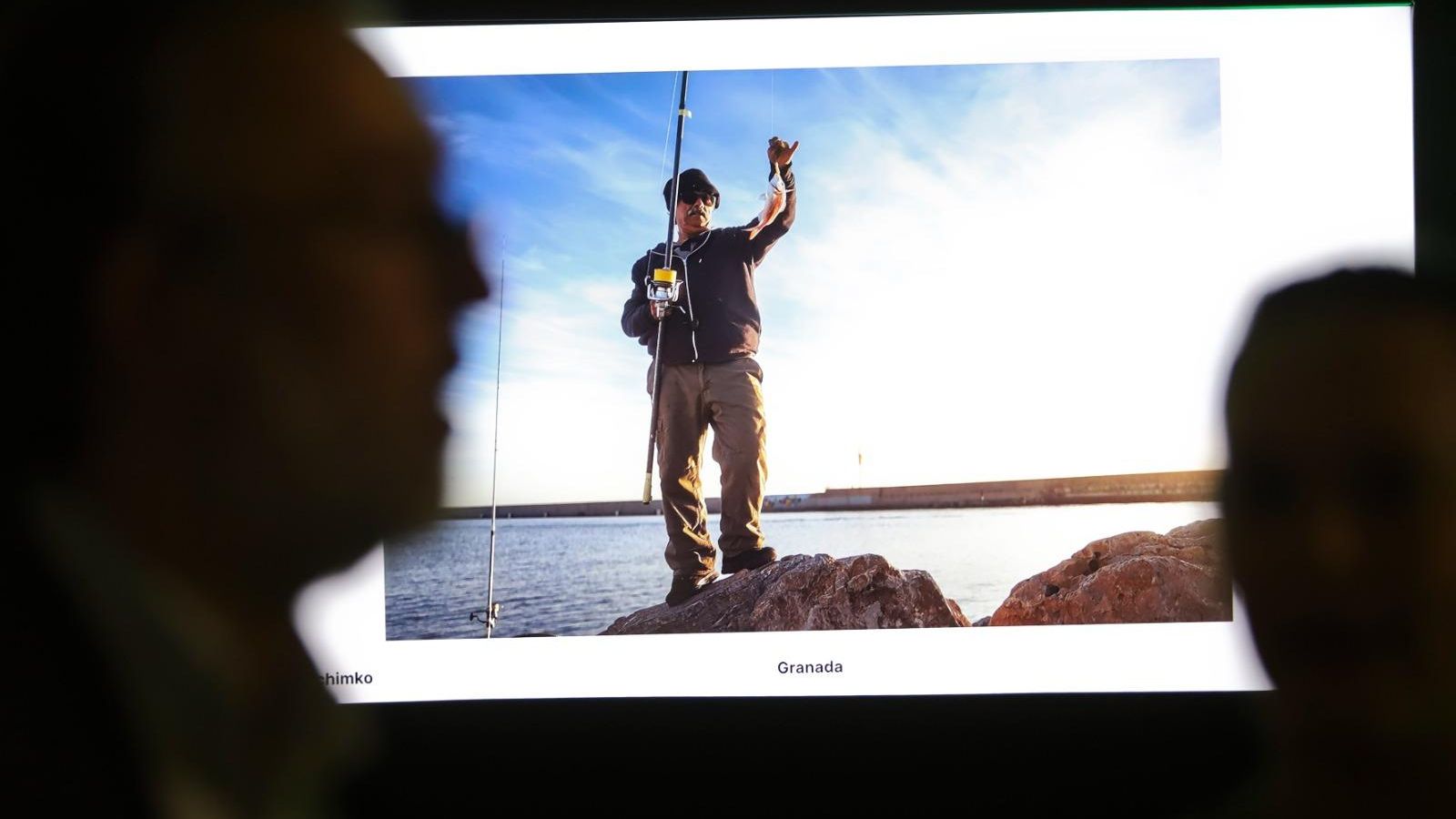 Una de las fotografías que se han expuesto durante la presentación del documental.