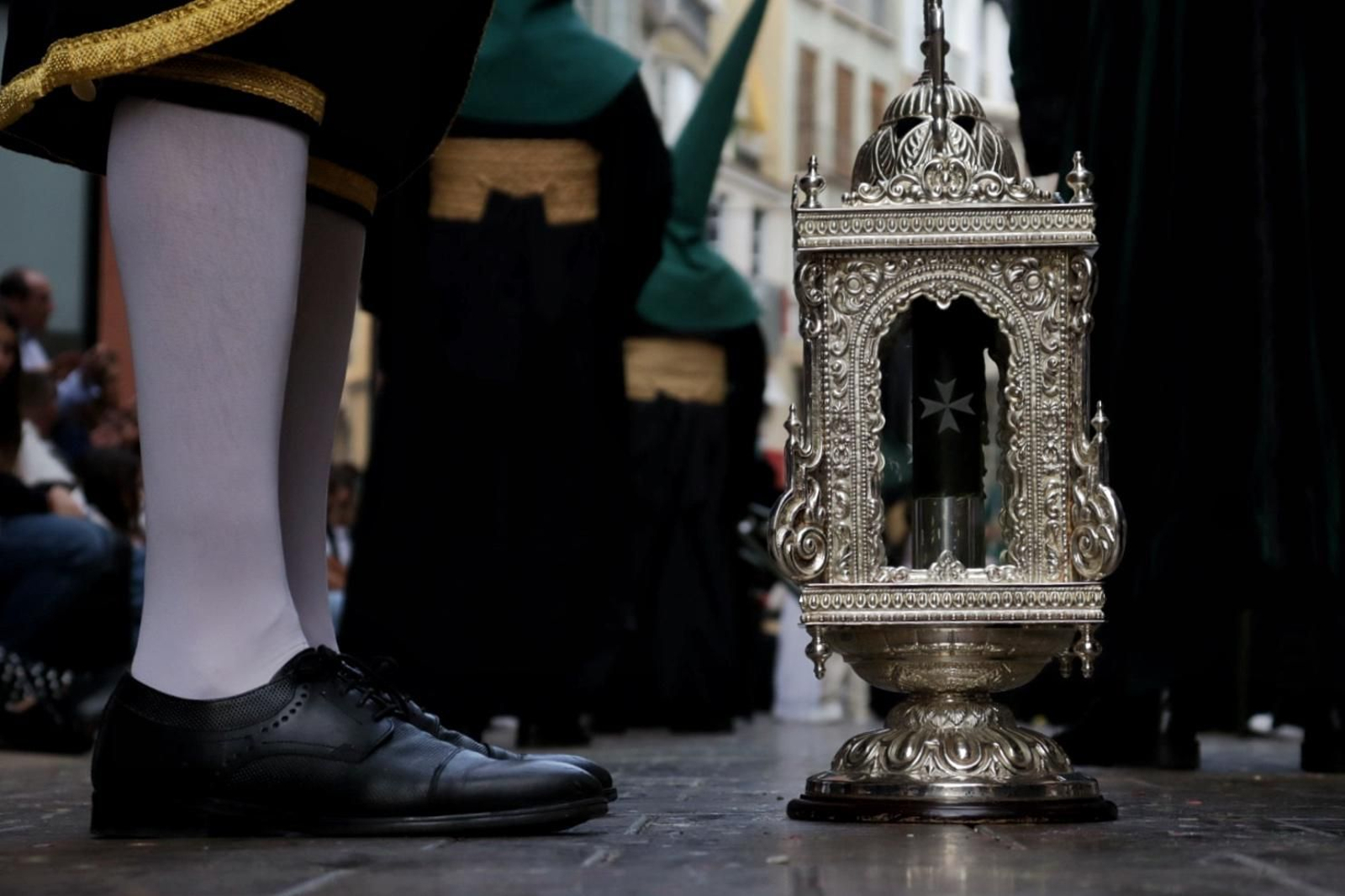 Vera+Cruz en el Jueves Santo de Málaga, en imágenes