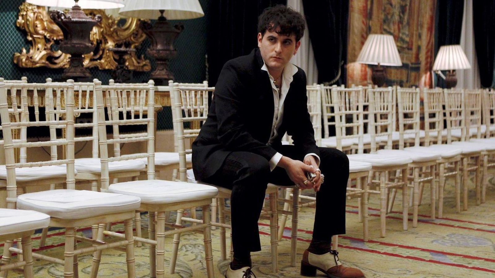 El diseñador Alejandro Palomo, de 26 años.