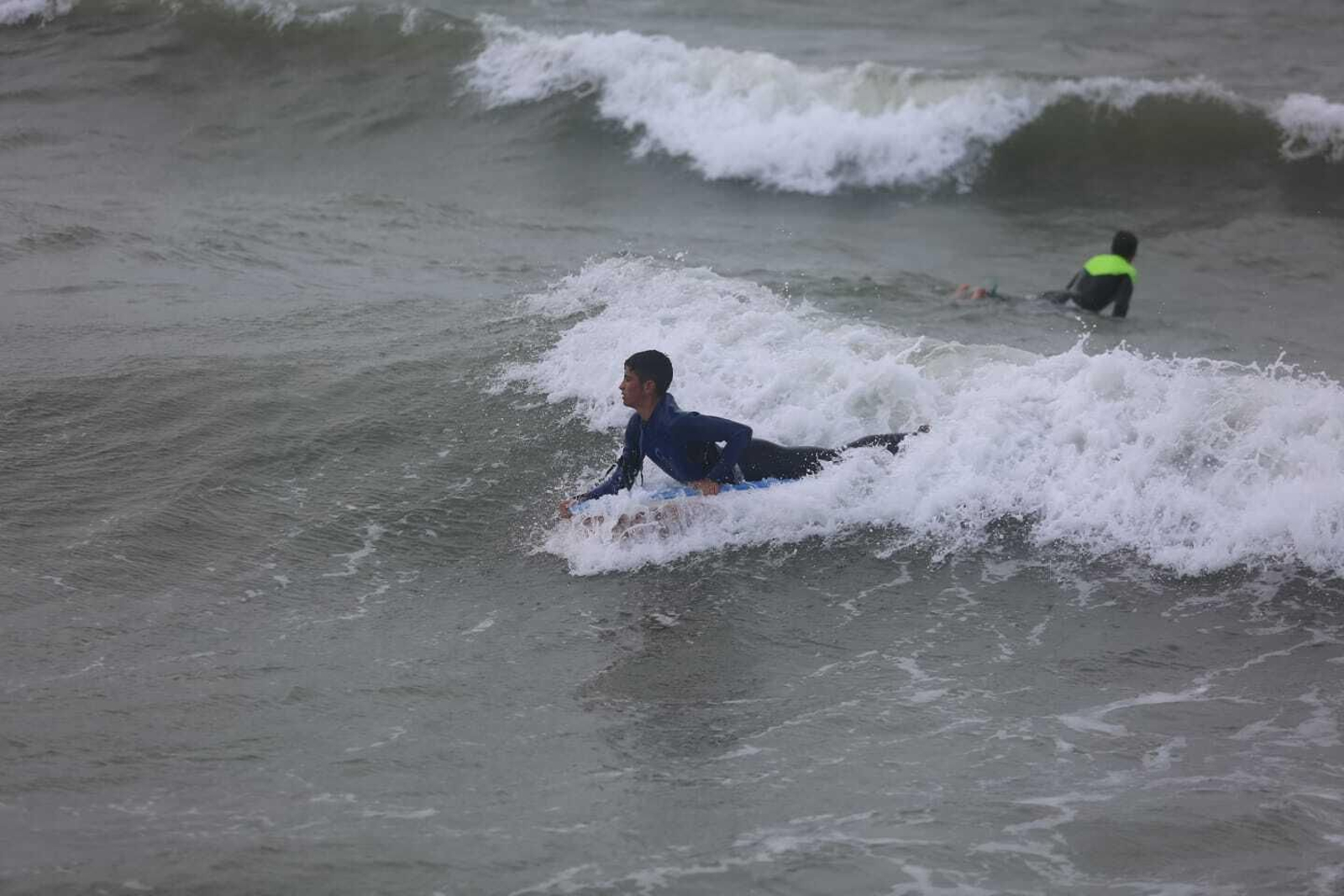 El temporal de lluvia y viento en Málaga