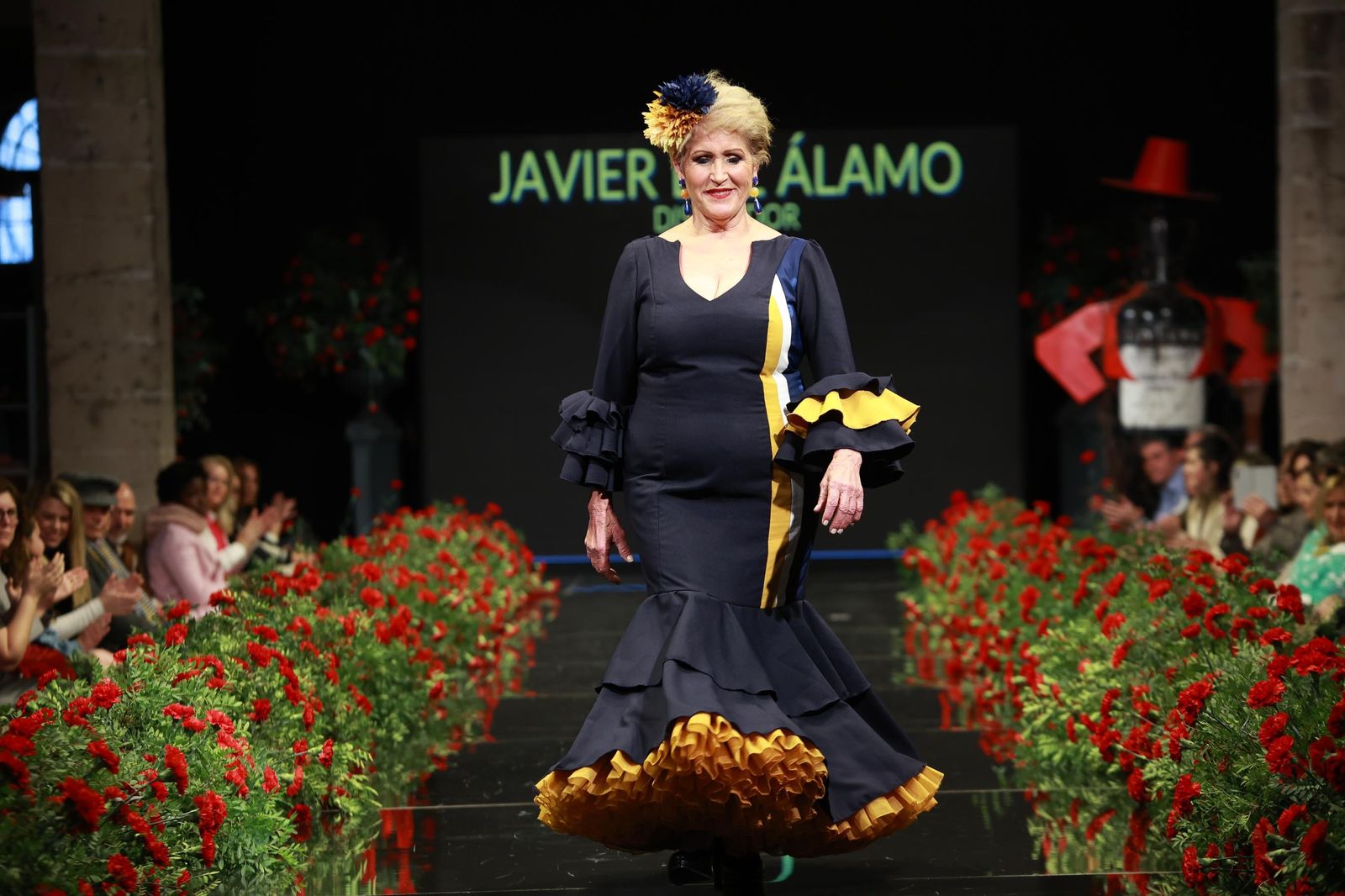 Desfile Mujeres con Solera de Javier del Álamo en la Pasarela Flamenca Jerez Tío Pepe 2023