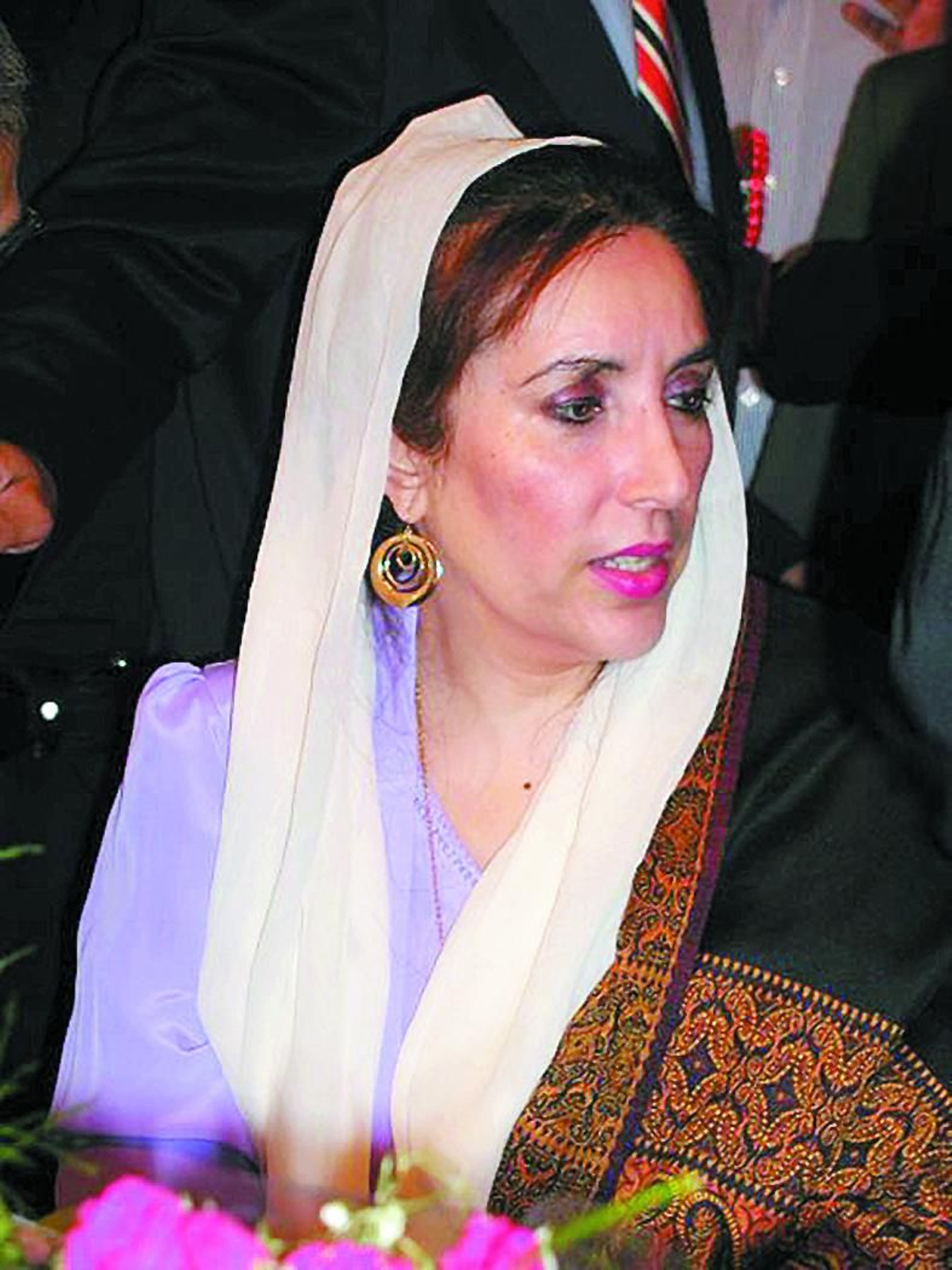La política paquistaní Benazir Bhutto.