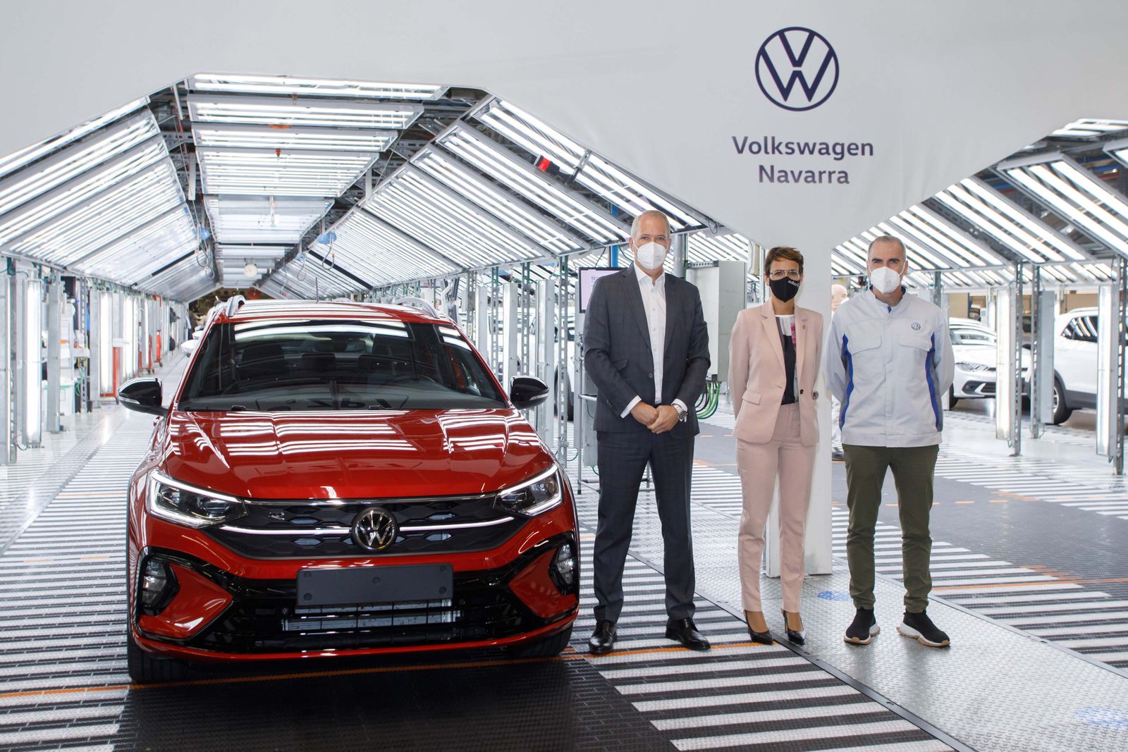 Volkswagen ya fabrica el Taigo en la planta de Navarra