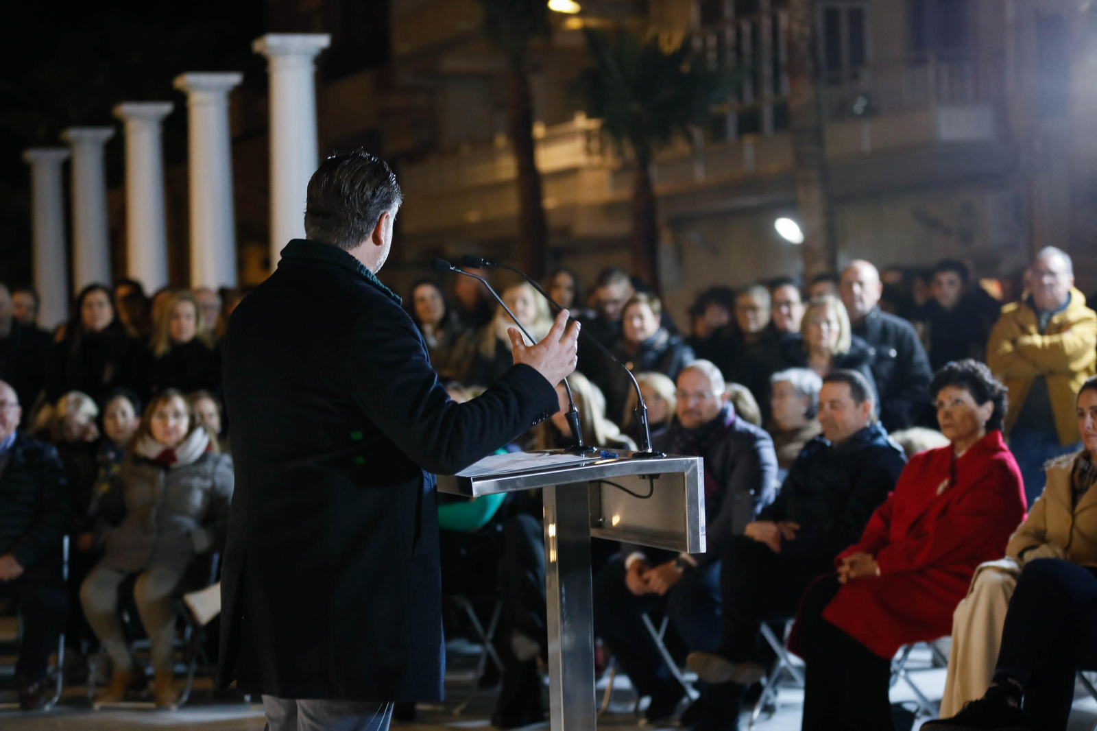 Imágenes de la inauguración de la plaza Almería en Macael