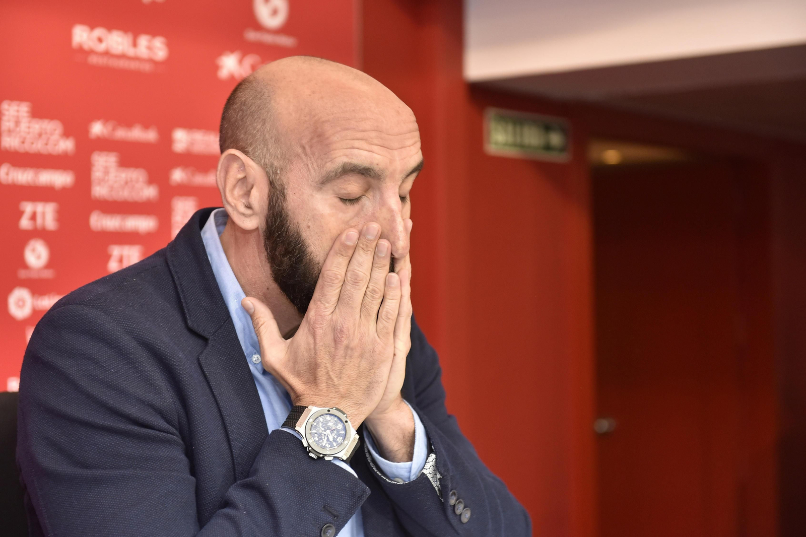 La despedida de Monchi, en imágenes