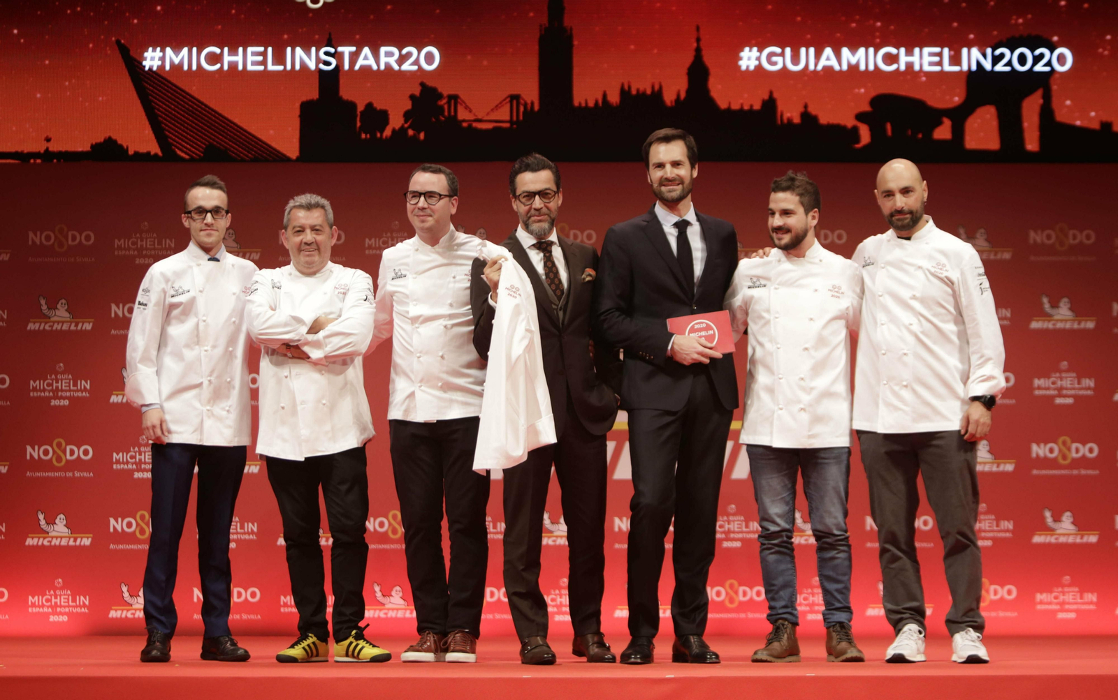 La gala de las estrellas Michelin de Sevilla, en imágenes