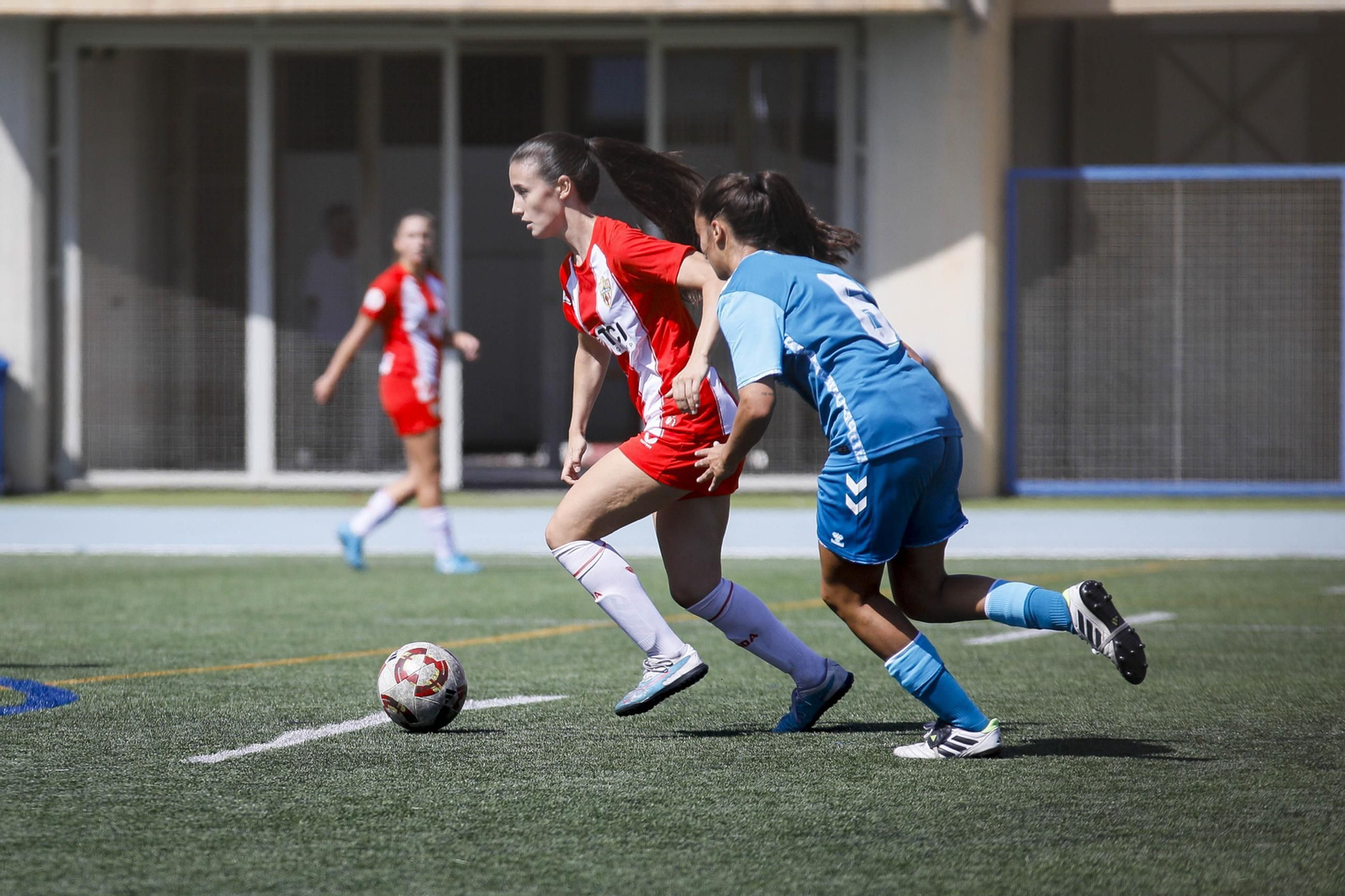 Las imágenes del partido de fútbol del Almería femenino contra el Betis B