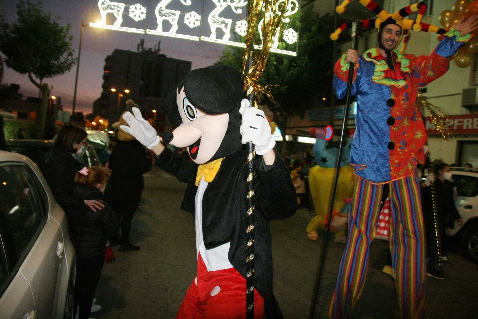 La Cabalgata de la Reina de Occidente, en imágenes