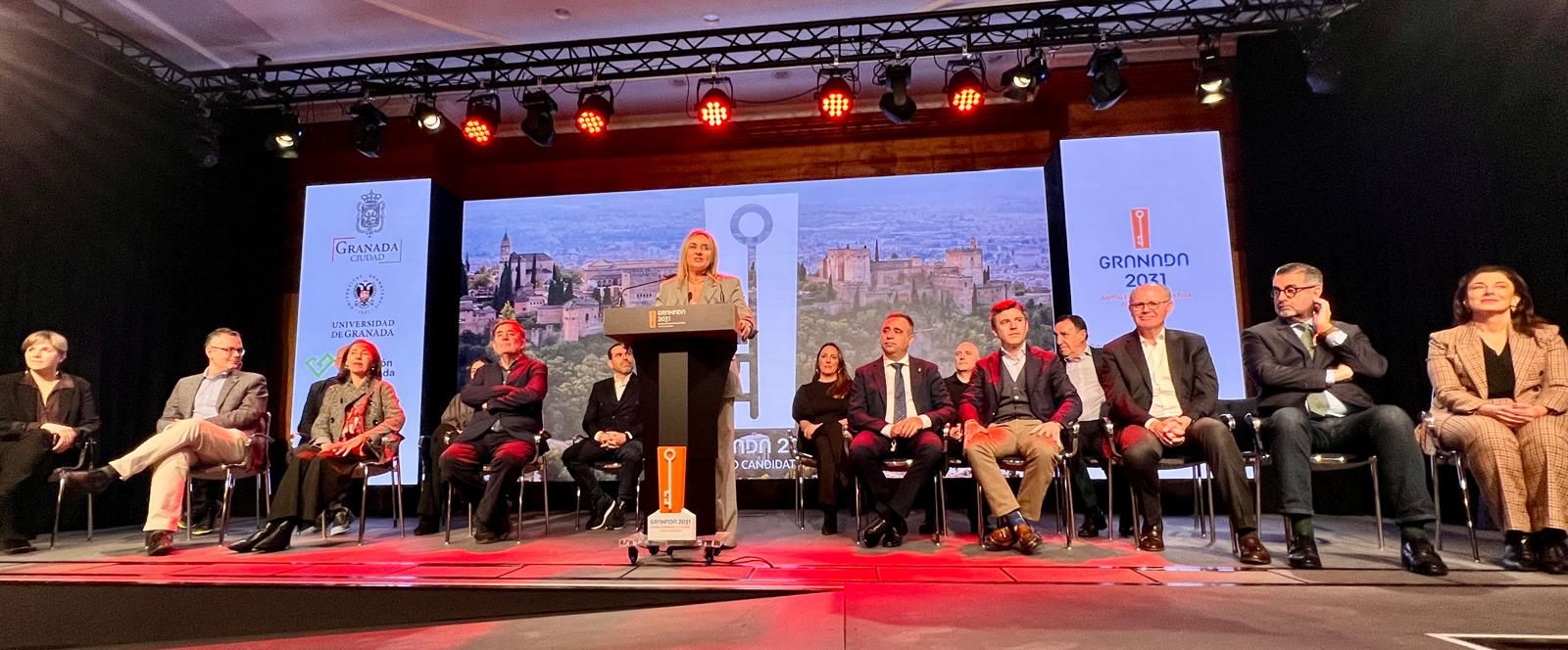 La presentación de Granada de la Capitalidad Cultural 2031, en imágenes