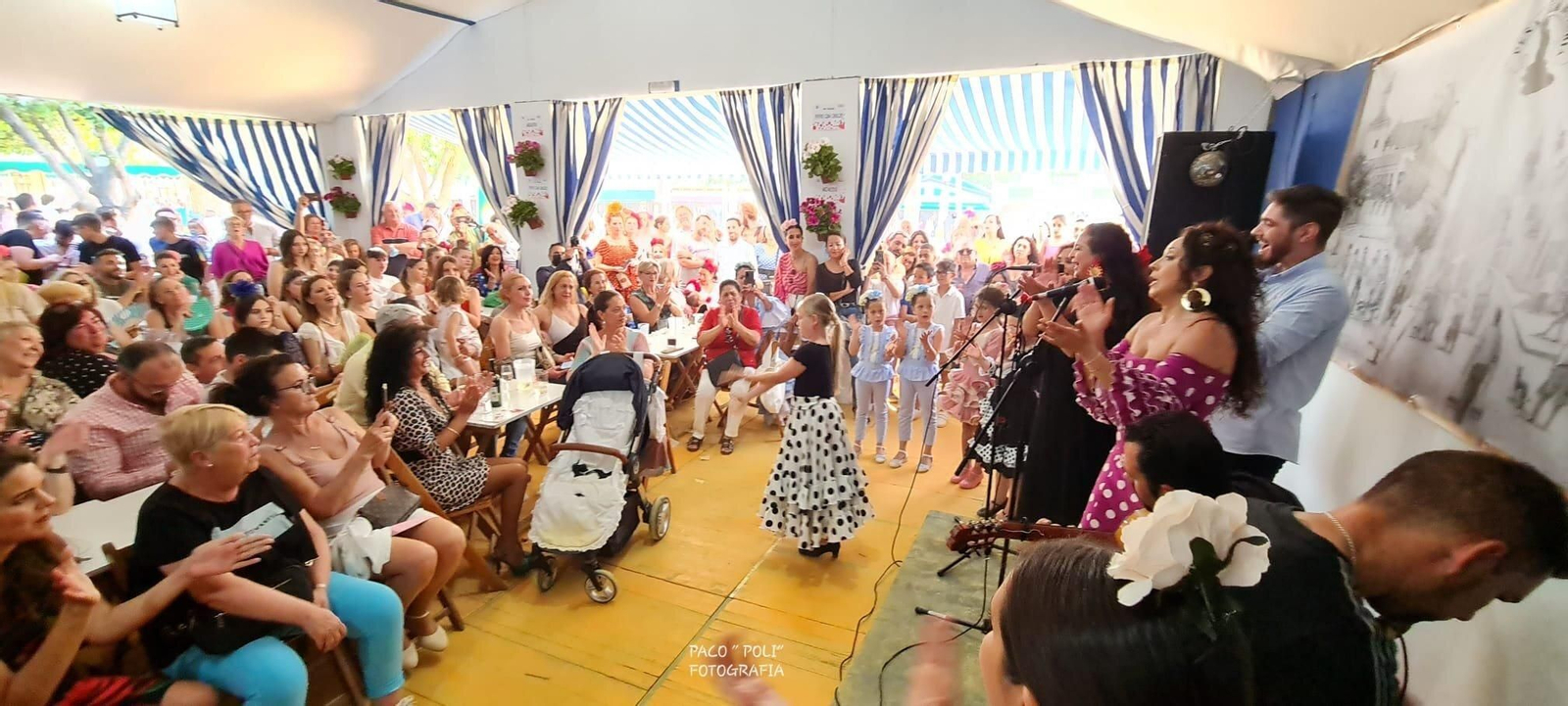 Una de las actuaciones en la Peña La Bulería.