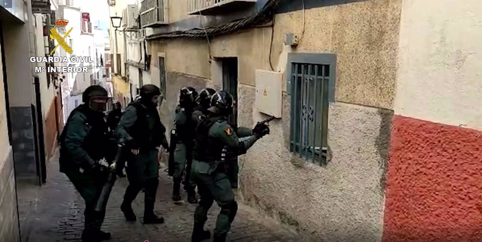 Detenidas 28 personas en Jaén al desarticular un grupo dedicado al tráfico de drogas