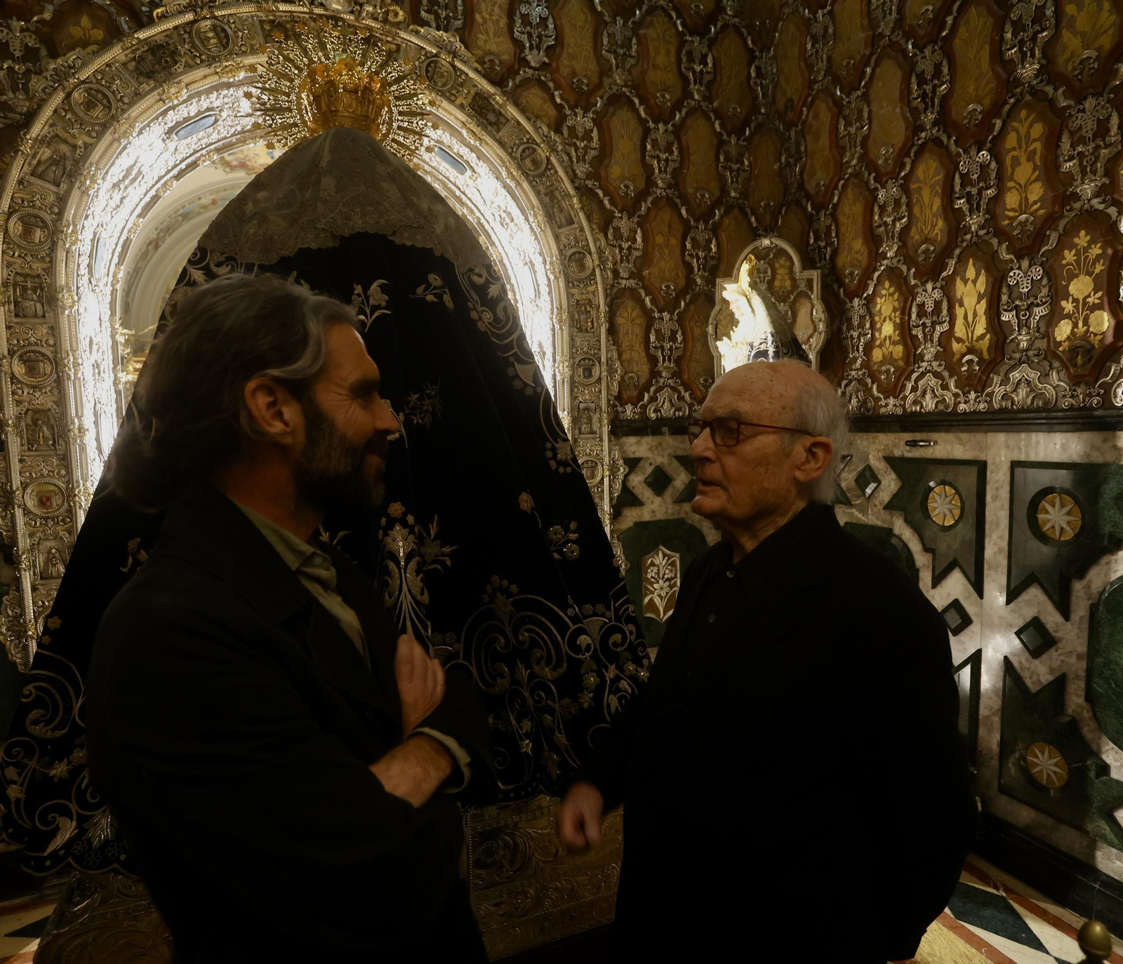 Presentación del cartel de la Macarena de Luis Gordillo