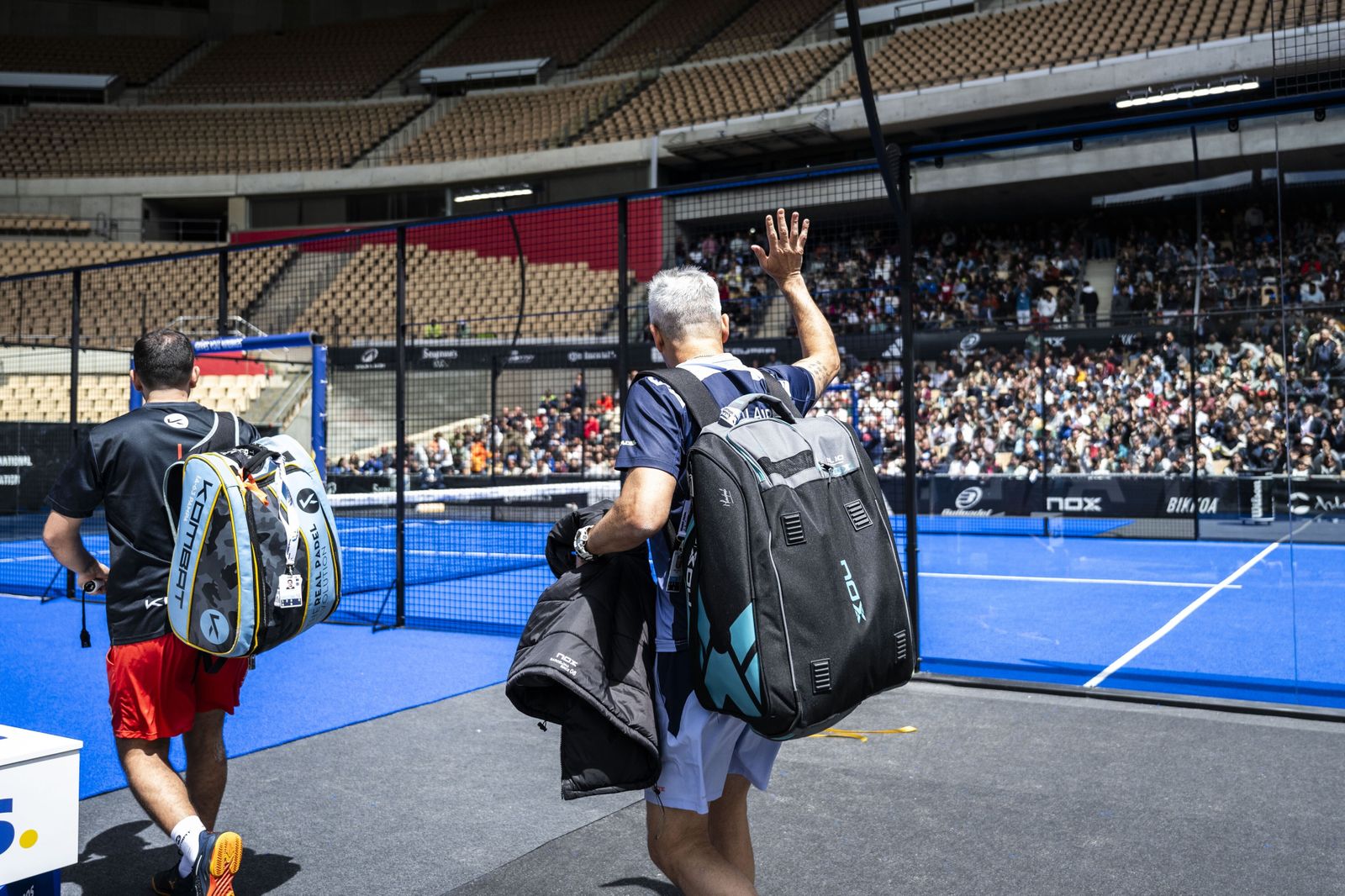 Las mejores fotos de la segunda jornada del pádel en el Estadio de la Cartuja