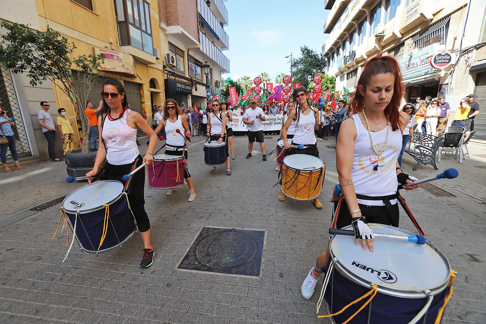 Las imágenes más destacadas del 1 de mayo en Huelva