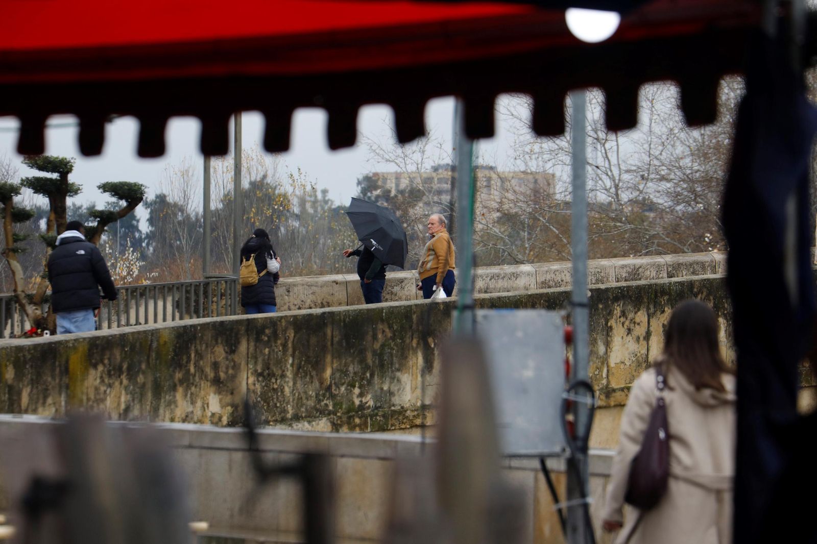 La borrasca Éowyn no consigue deslucir el Mercado Andalusí, en imágenes