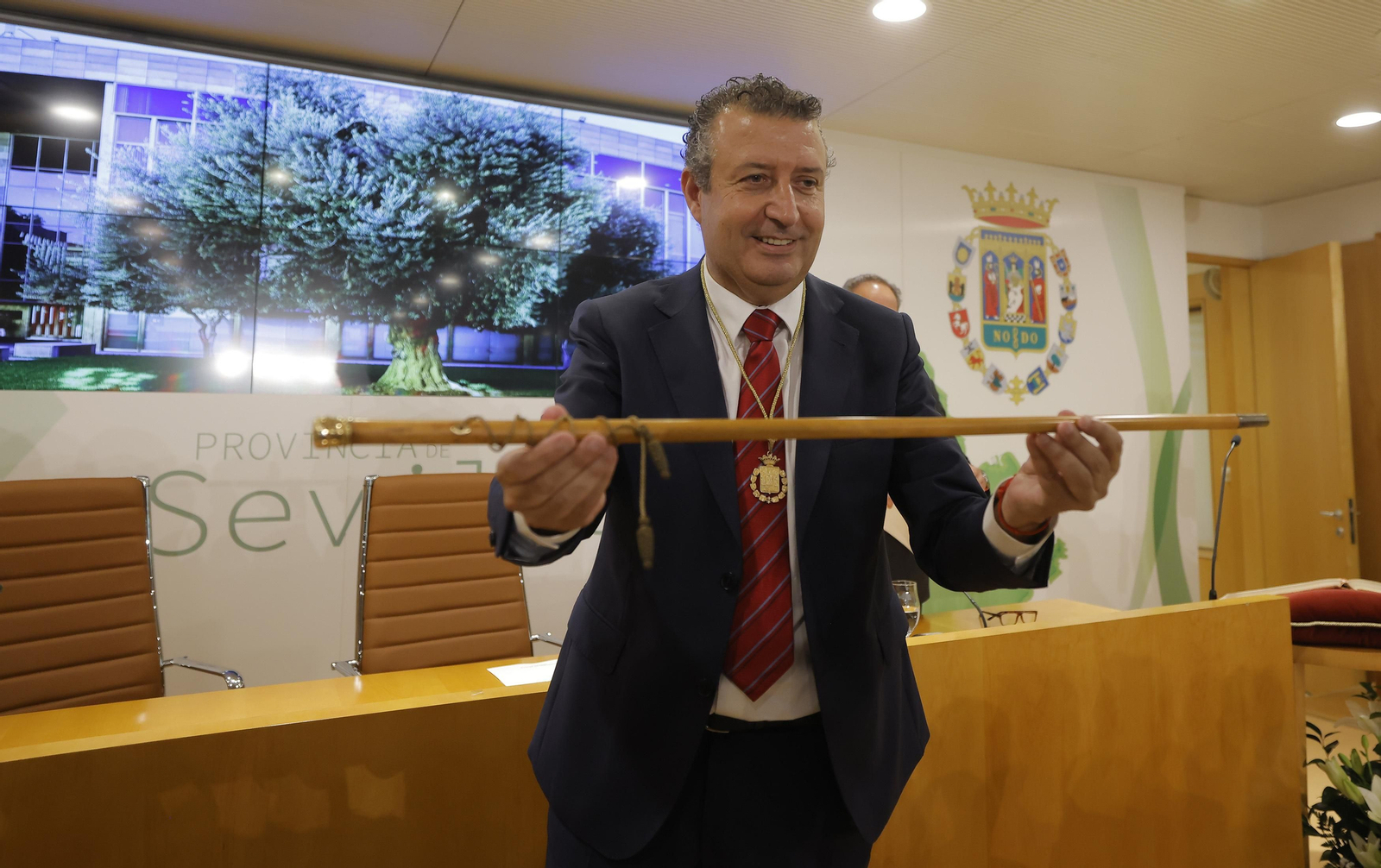 Pleno de constitución de la Diputación, todas las imágenes